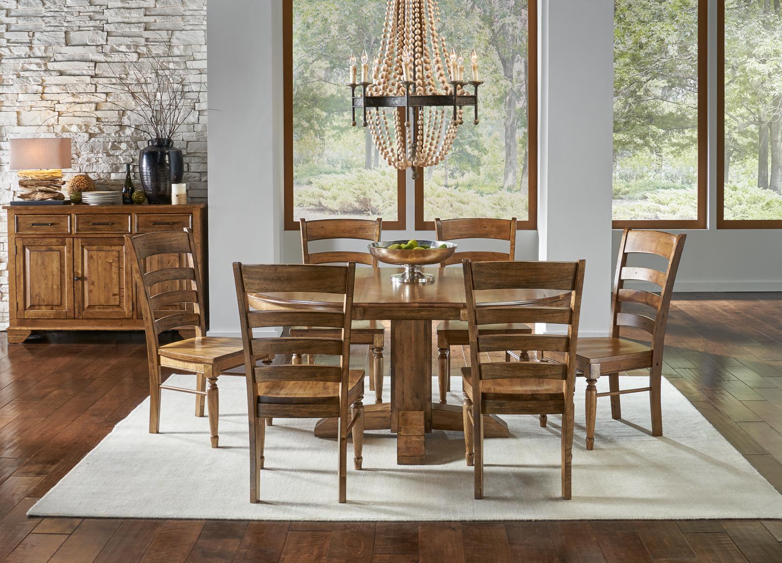 

        
A America Bennett Dining Table Brown  00767630091142
