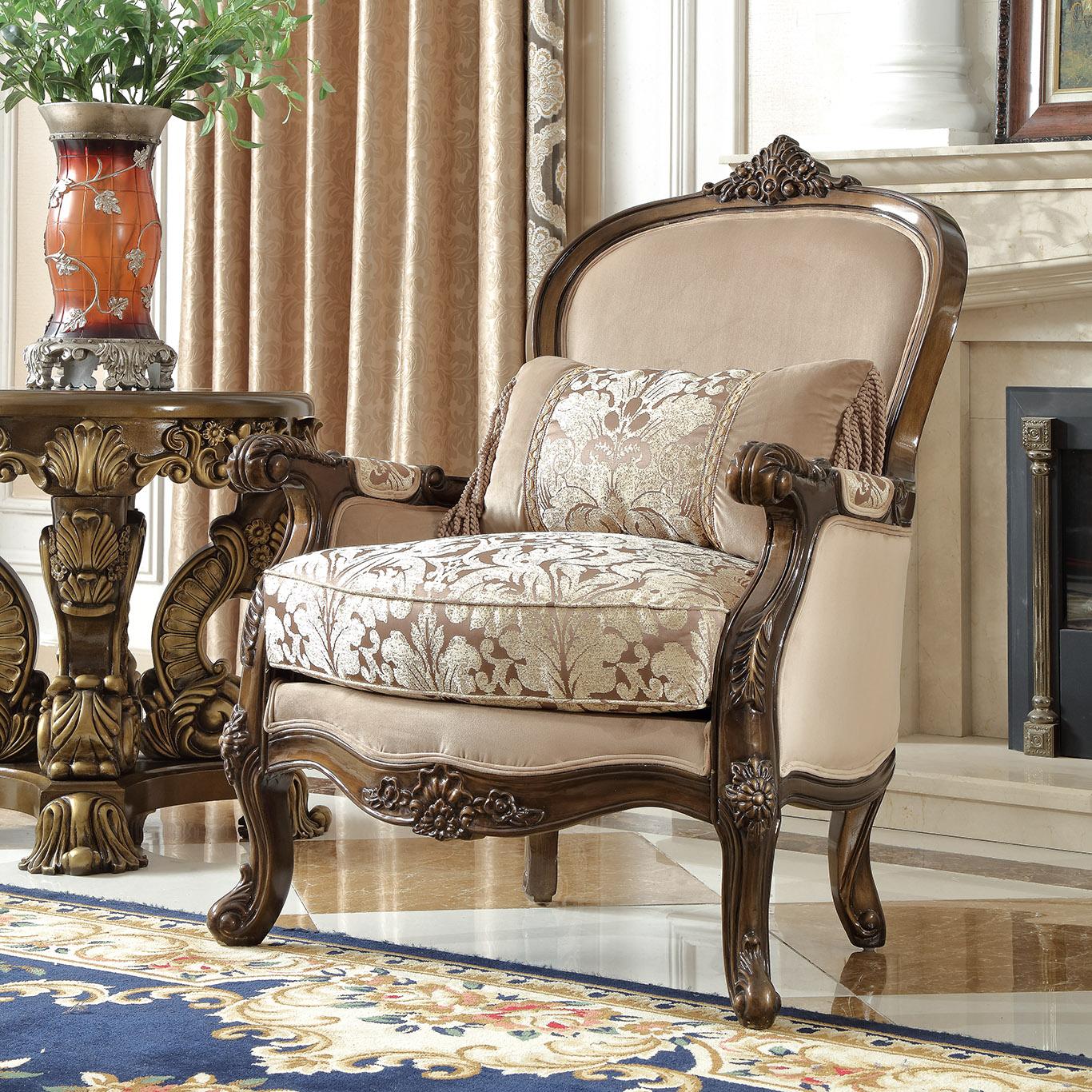 

                    
Homey Design Furniture HD-6935 Sofa Set Brown/Beige Fabric Purchase 
