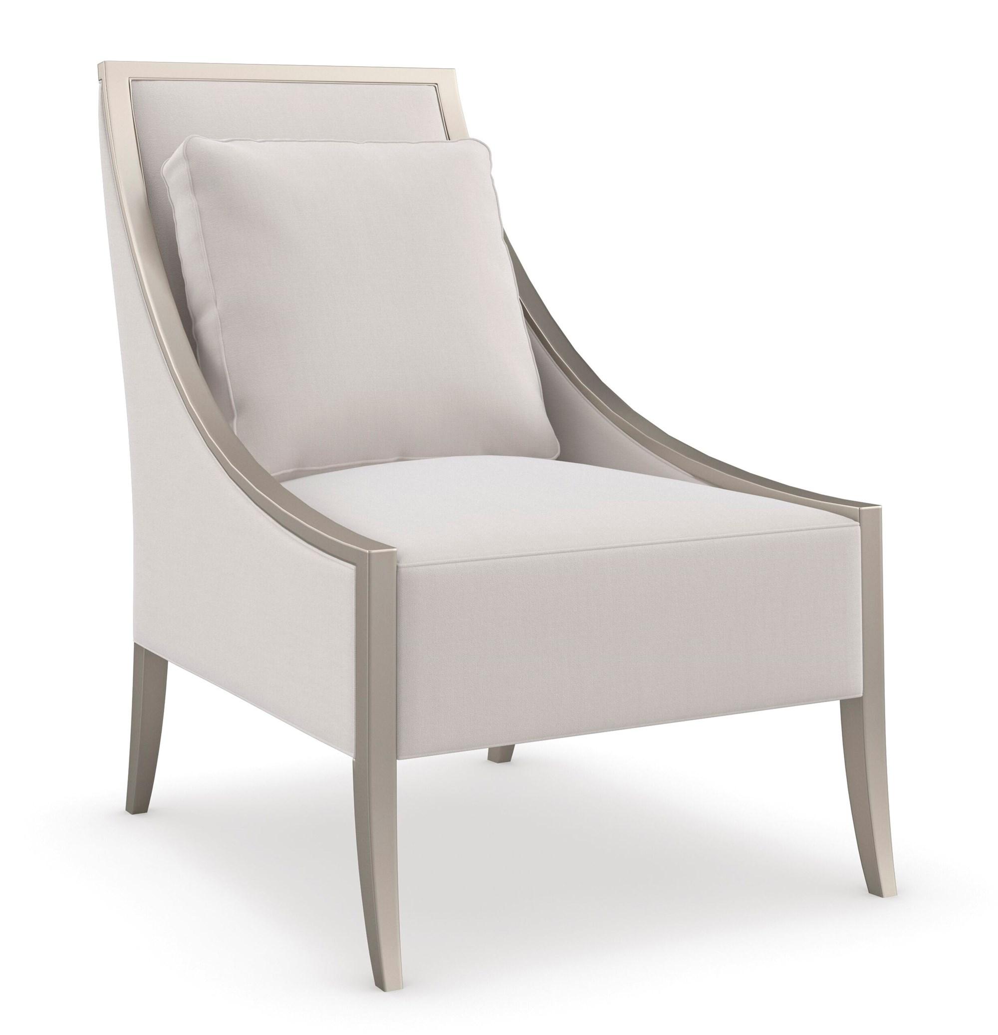 Contemporary Arm Chairs A FINE LINE UPH-021-133-A in Light Gray, Silver 