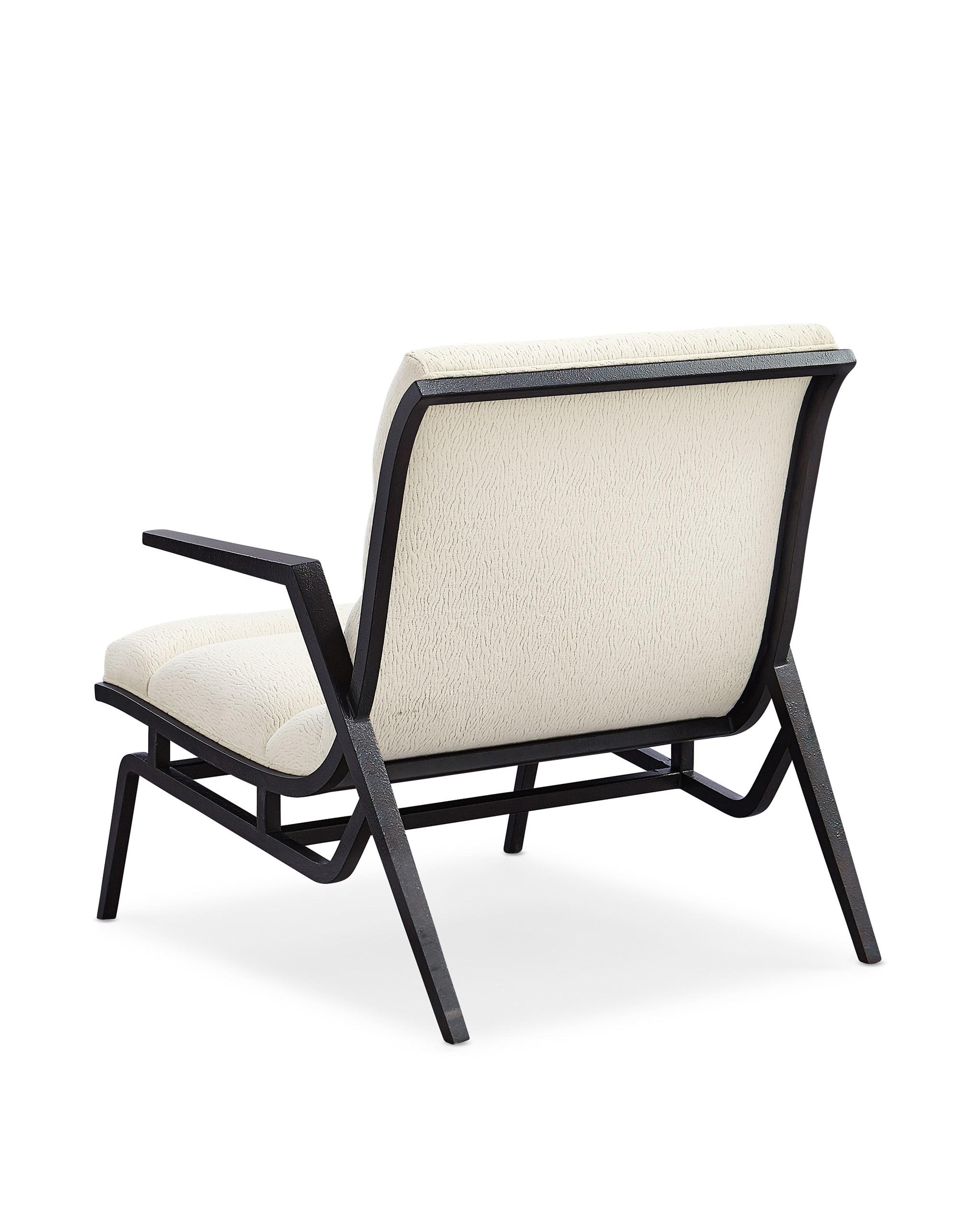 

    
Performance Natural Fabric Contemporary  REBAR CHAIR by Caracole
