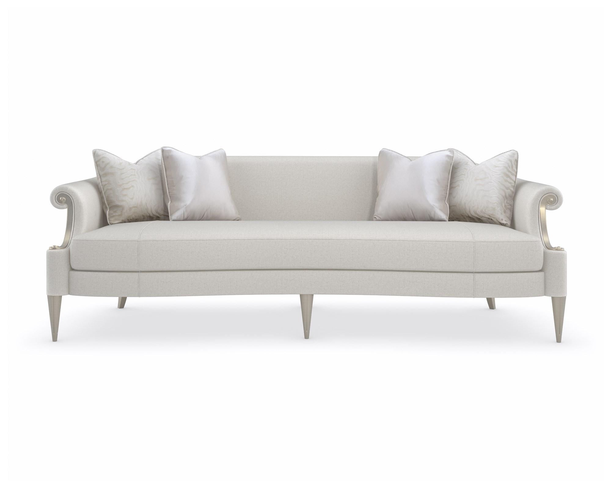 

    
Caracole LILLIAN Sofa and Chair Taupe/Silver C090-020-011-A C090-020-032-A
