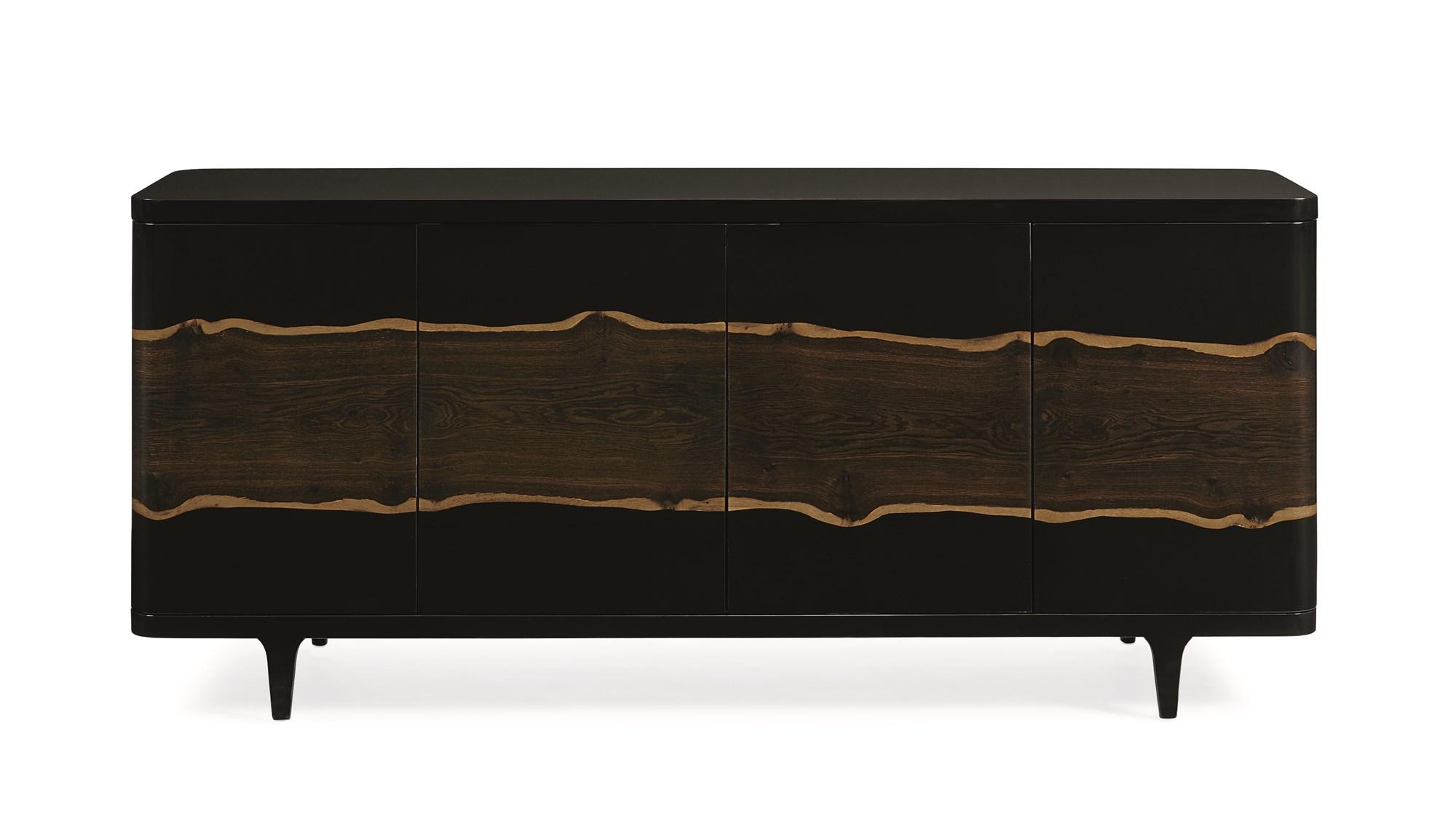 

    
Piano Black & Natural Oak THE NATURALIST BUFFET by Caracole
