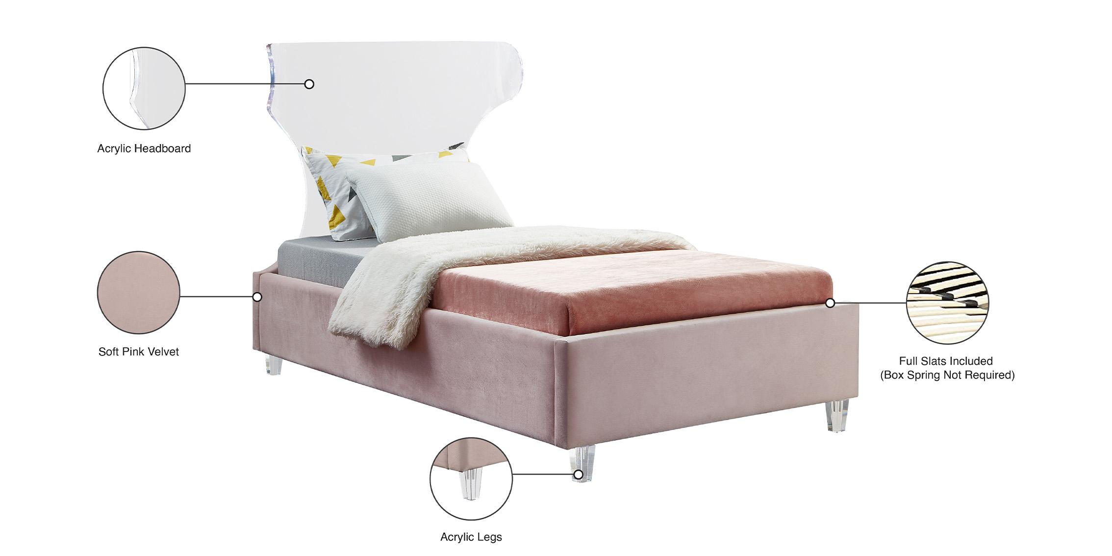 

    
Meridian Furniture GHOST GhostPink-T Platform Bed Pink GhostPink-T

