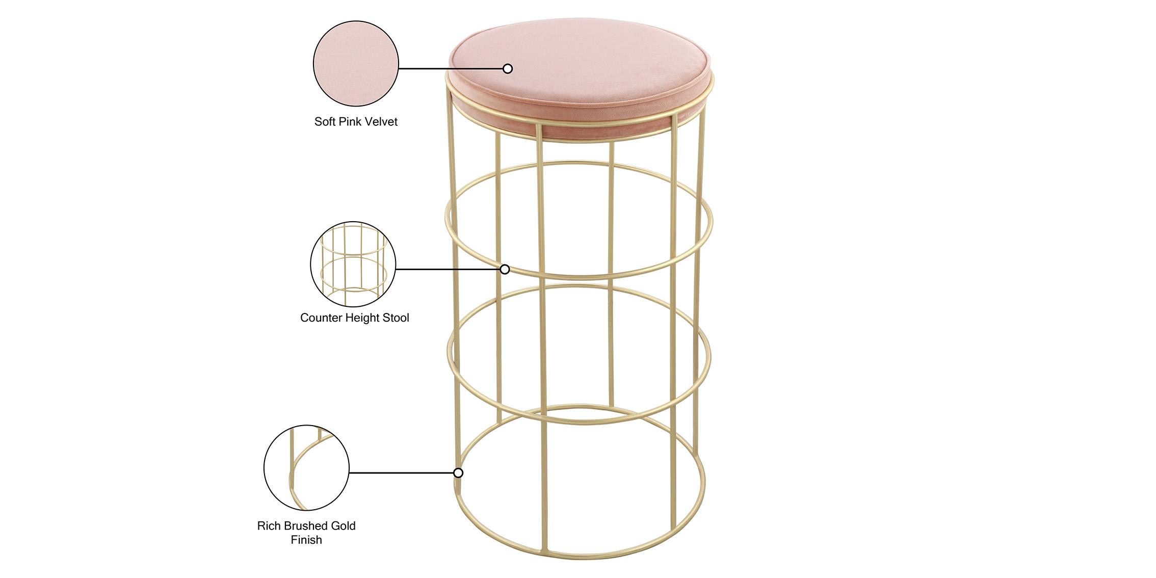 

    
Meridian Furniture REBAR 940Pink-C Counter Stool Set Pink/Gold 940Pink-C-Set-2
