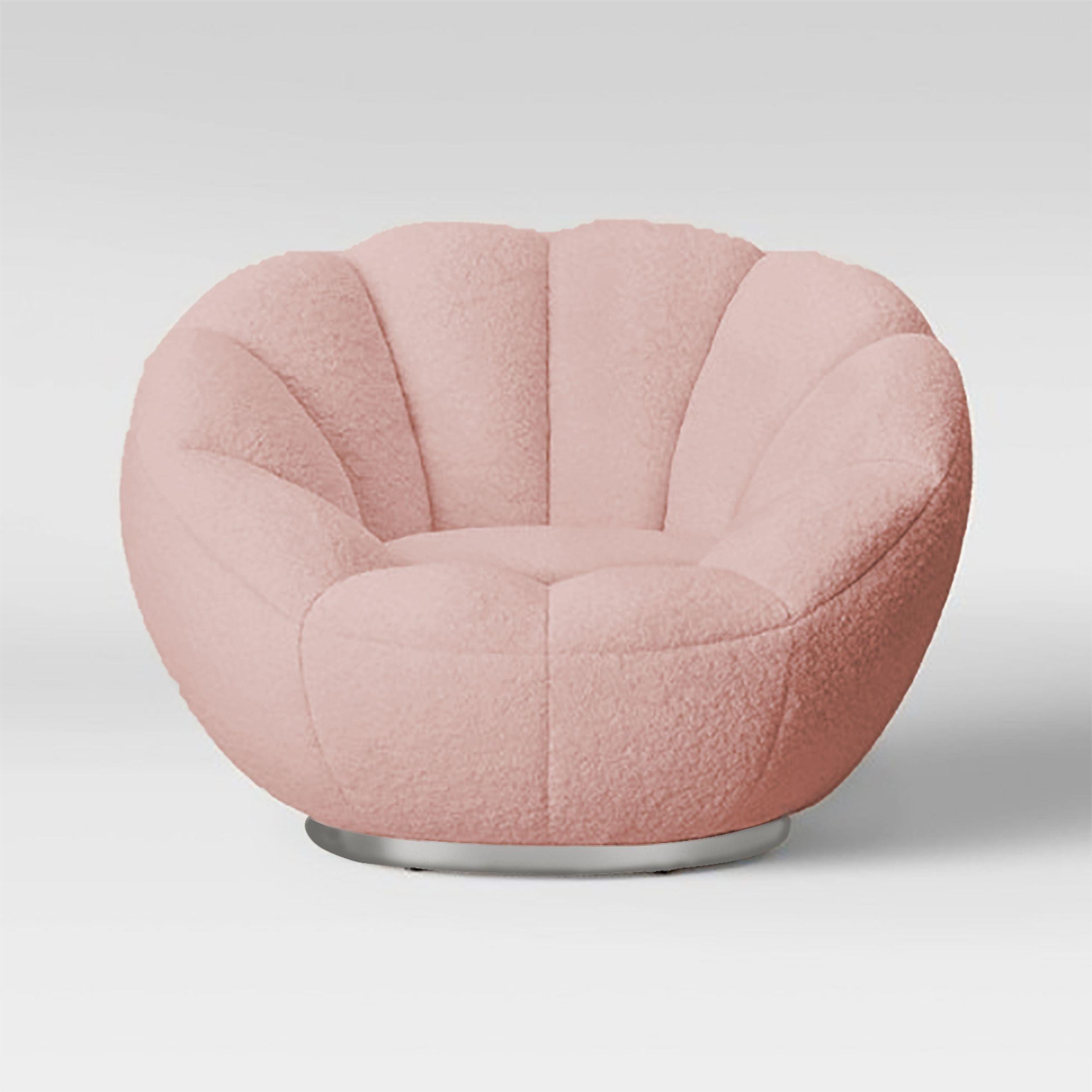 

    
Pink Sherpa Swivel Accent Chair Modrest Dacano VIG Modern Contemporary
