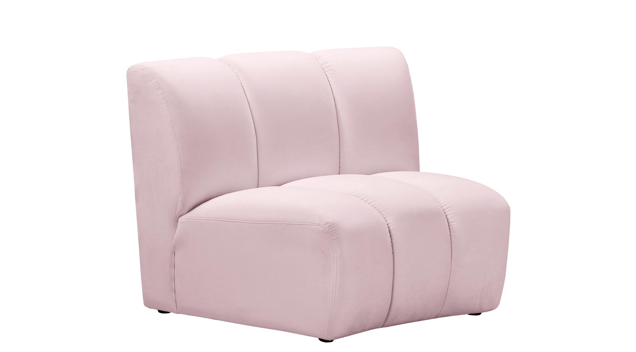 

    
638Pink-10PC Meridian Furniture Modular Sectional Sofa
