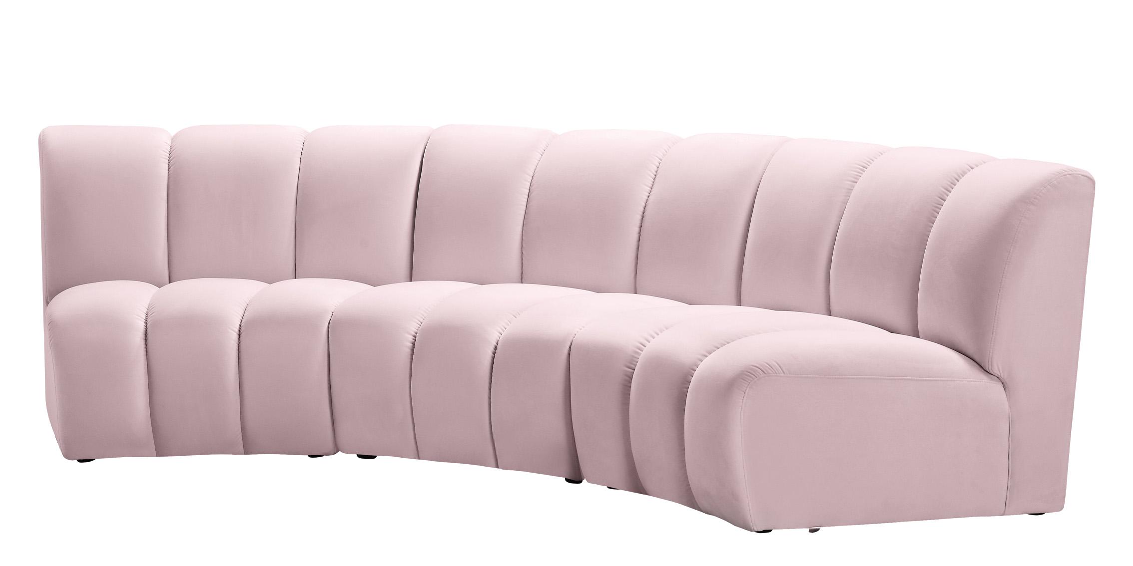 

    
Meridian Furniture INFINITY 638Pink-3PC Modular Sectional Sofa Pink 638Pink-3PC
