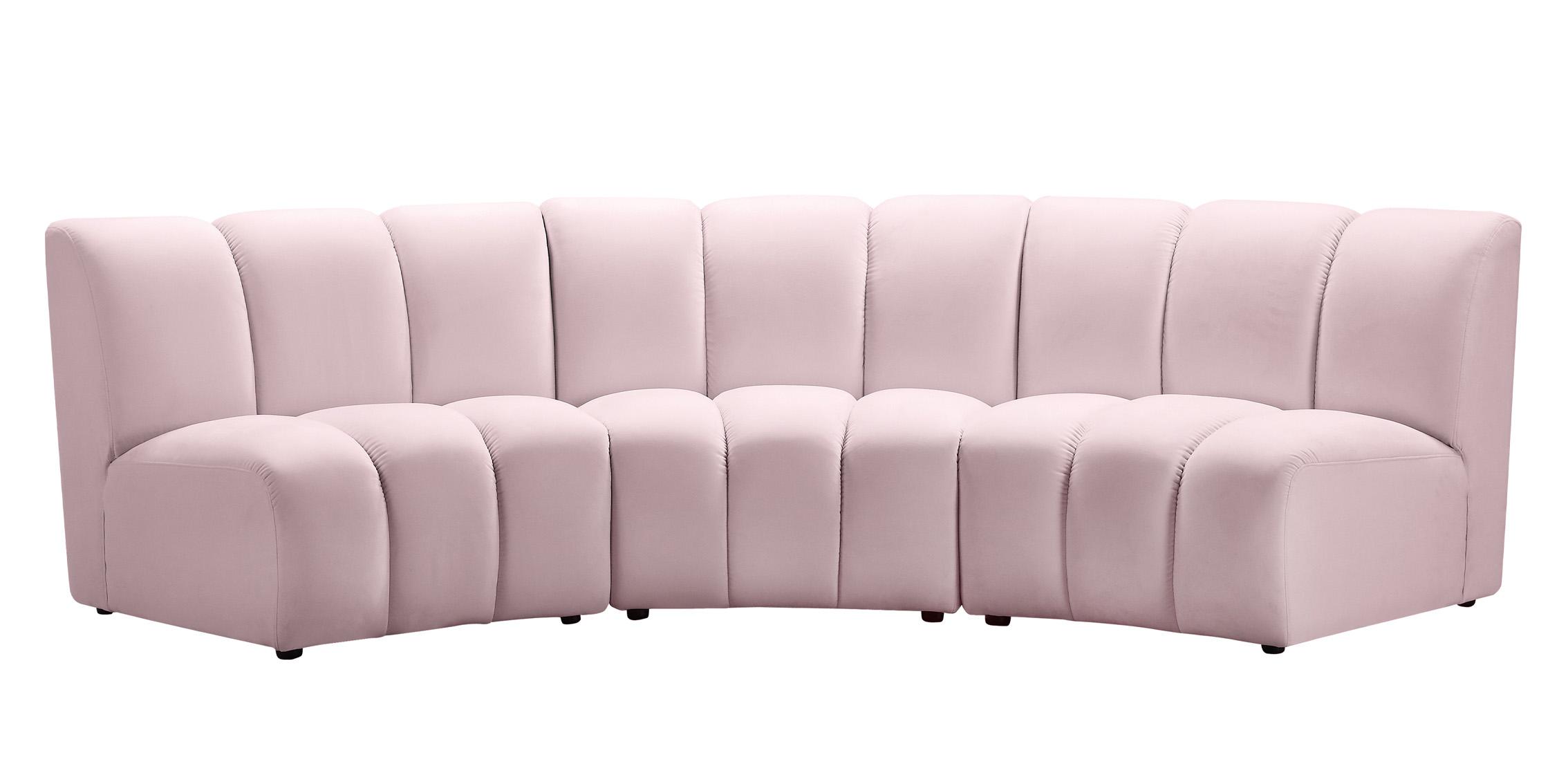 

    
638Pink-3PC Pink Velvet Modular Sectional Sofa INFINITY 638Pink-3PC Meridian Modern
