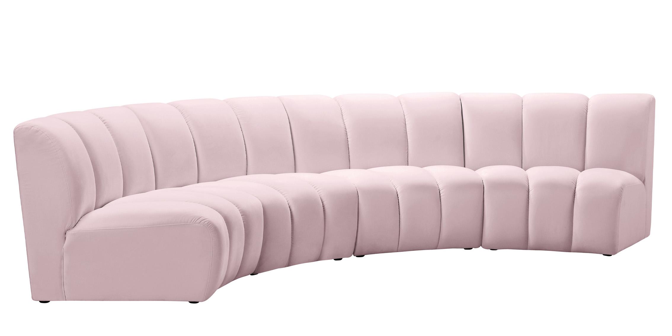 

    
Meridian Furniture INFINITY 638Pink-4PC Modular Sectional Sofa Pink 638Pink-4PC
