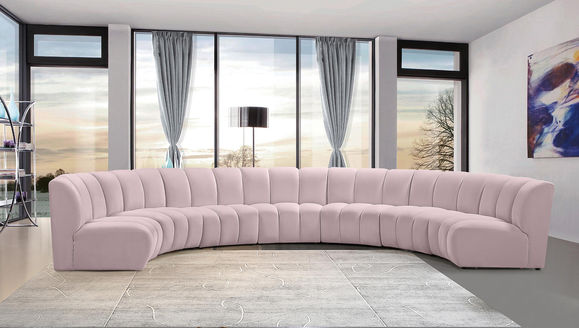 

    
Meridian Furniture INFINITY 638Pink-7PC Modular Sectional Sofa Pink 638Pink-7PC

