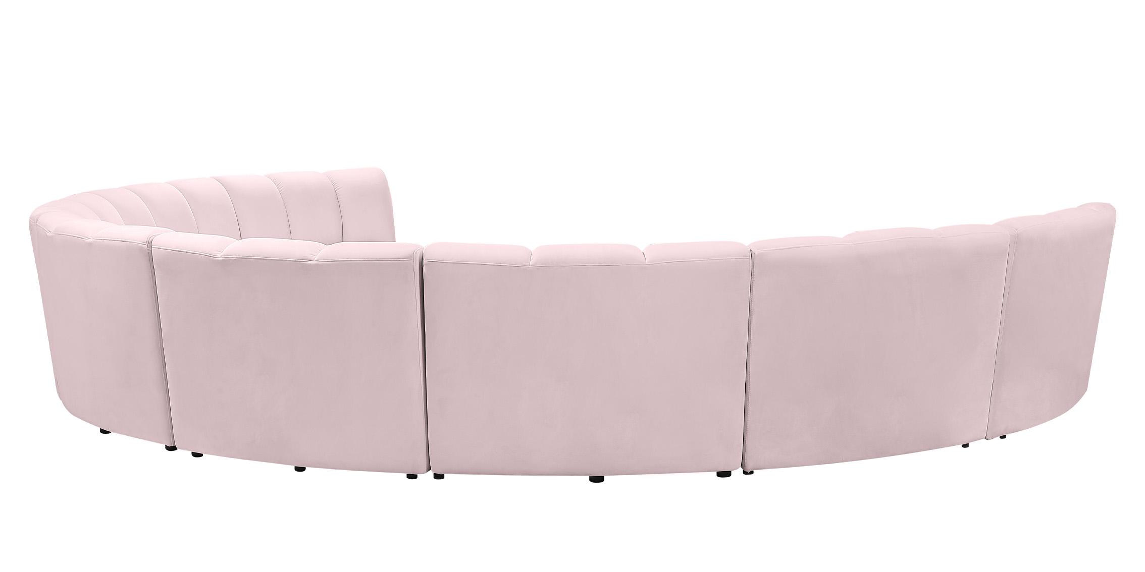 

    
638Pink-8PC Pink Velvet Modular Sectional Sofa INFINITY 638Pink-8PC Meridian Modern
