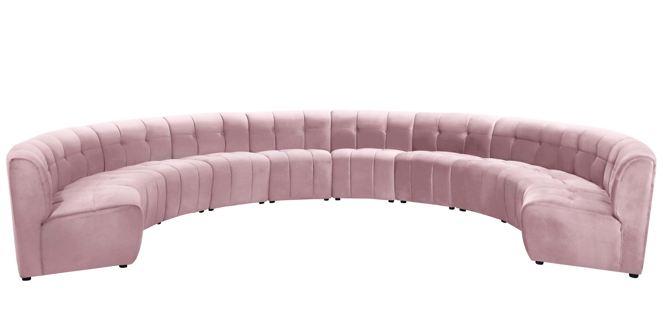 

        
Meridian Furniture LIMITLESS 645Pink-10PC Modular Sectional Sofa Pink Velvet 753359808444
