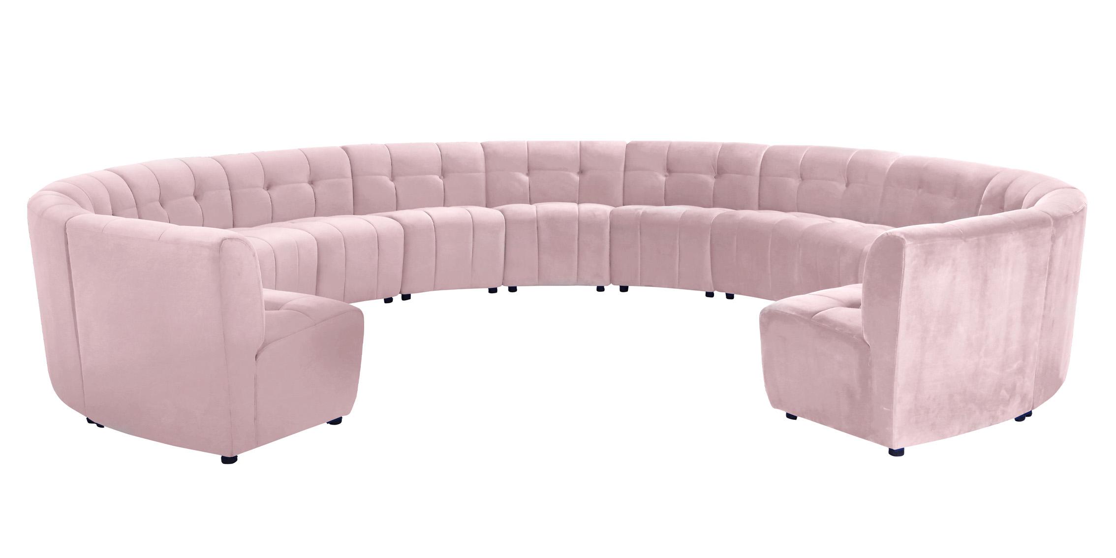 

        
Meridian Furniture LIMITLESS 645Pink-13PC Modular Sectional Sofa Pink Velvet 753359807232
