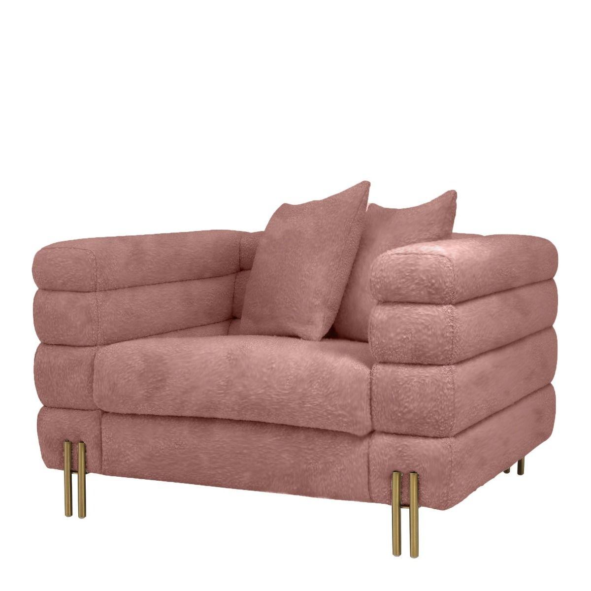 

    
Pink Velvet Arm Chair Set 2Pcs Divani Casa Branson VIG Contemporary Modern

