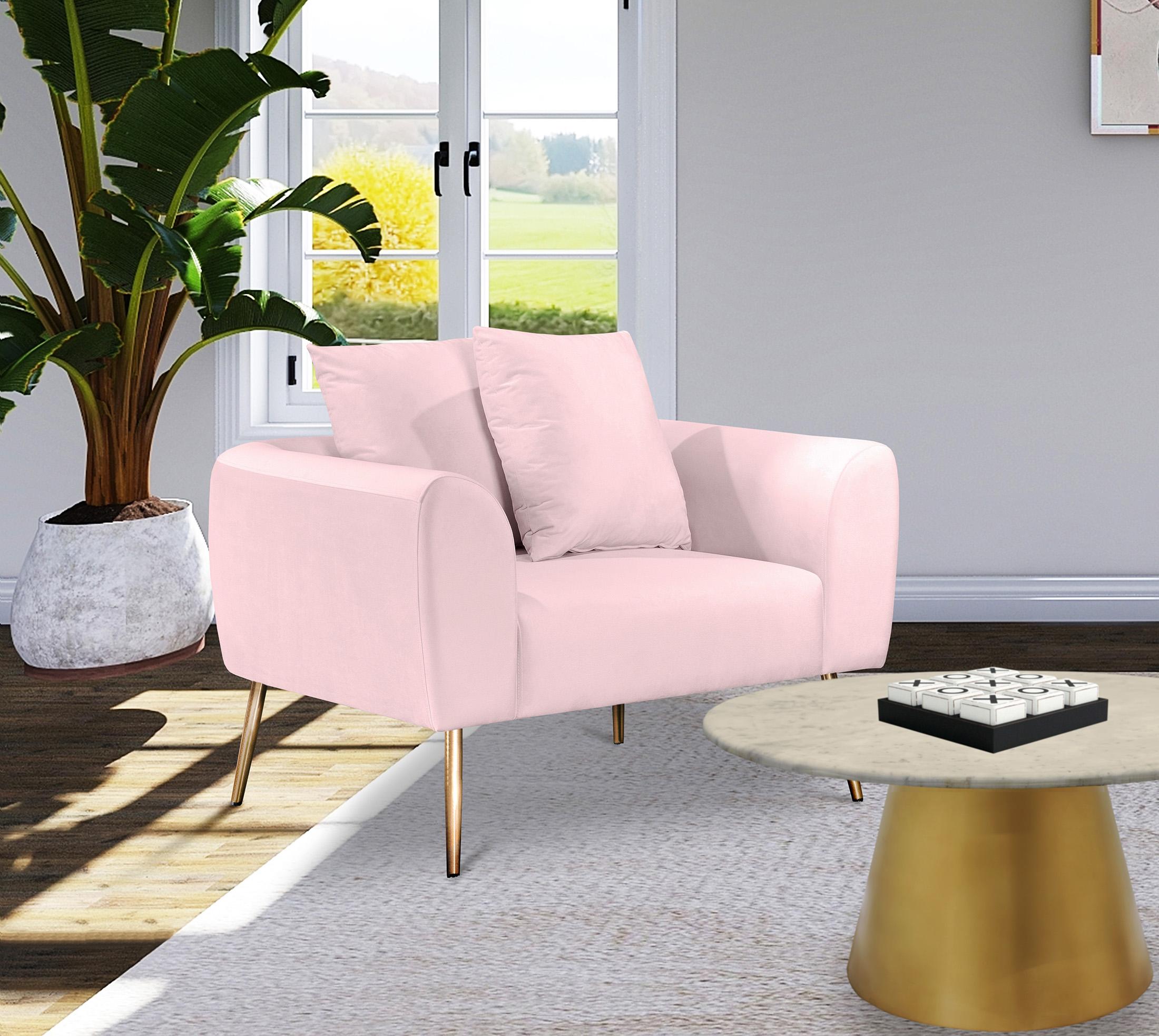 

    
Meridian Furniture Quinn Arm Chair Set Pink 639Pink-C-Set-2
