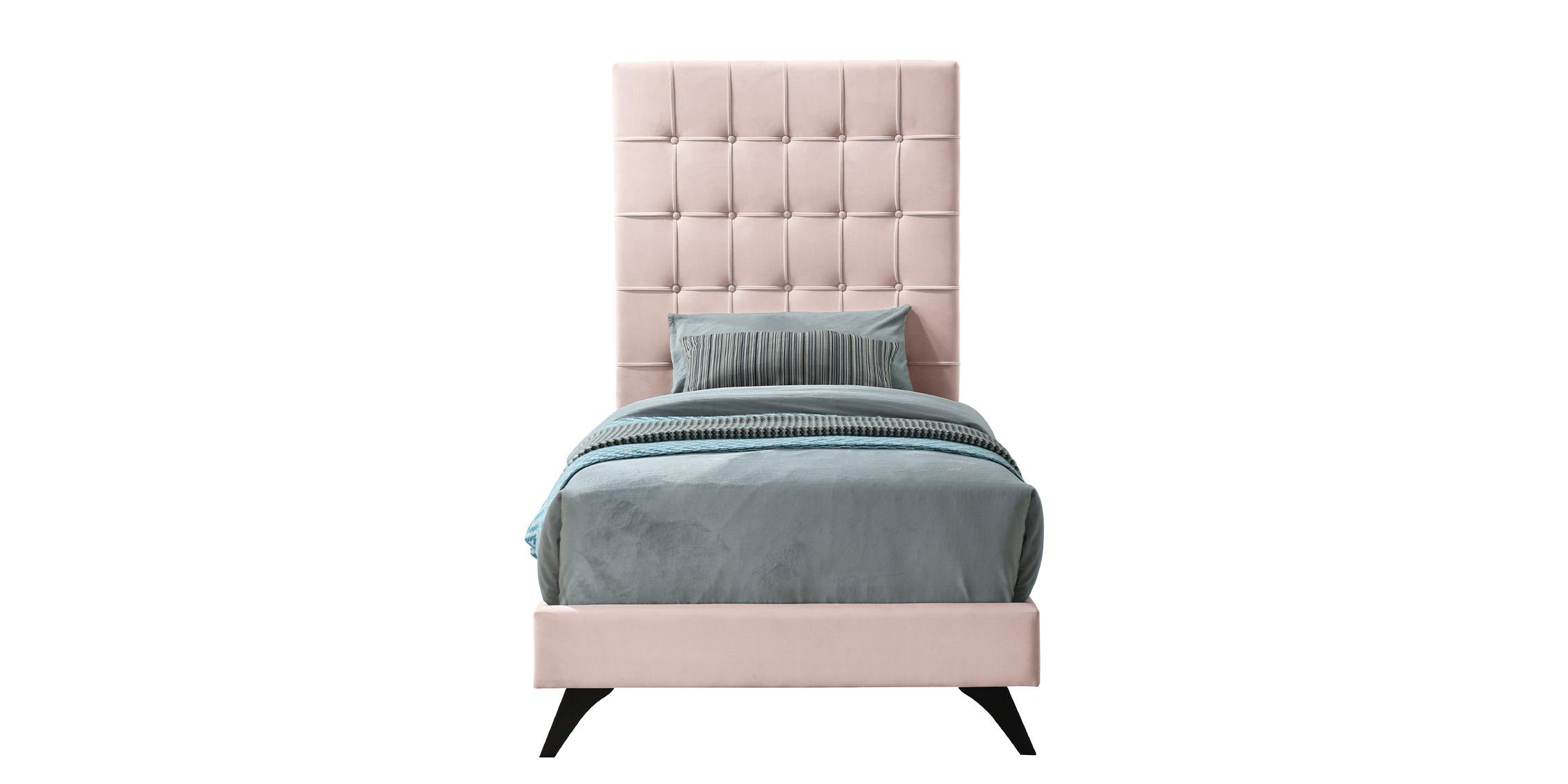 

        
Meridian Furniture ELLY EllyPink-T Platform Bed Espresso/Pink Fabric 704831409659
