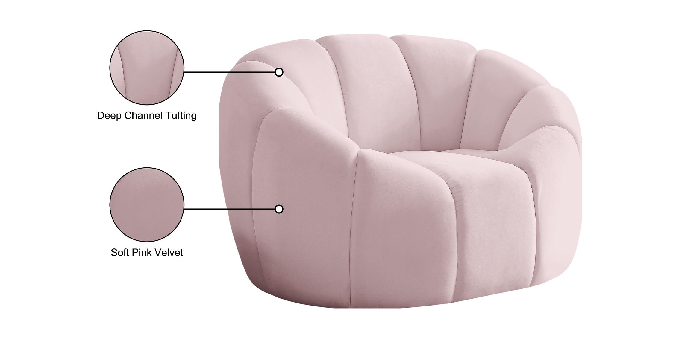 

    
613Pink-C-Set-2 Meridian Furniture Arm Chair Set
