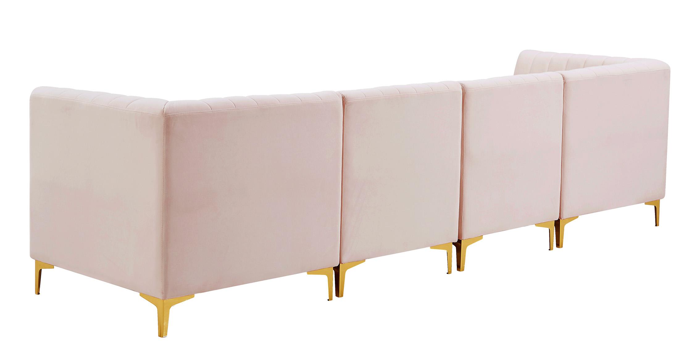 

    
604Pink-S119 Meridian Furniture Modular Sectional Sofa
