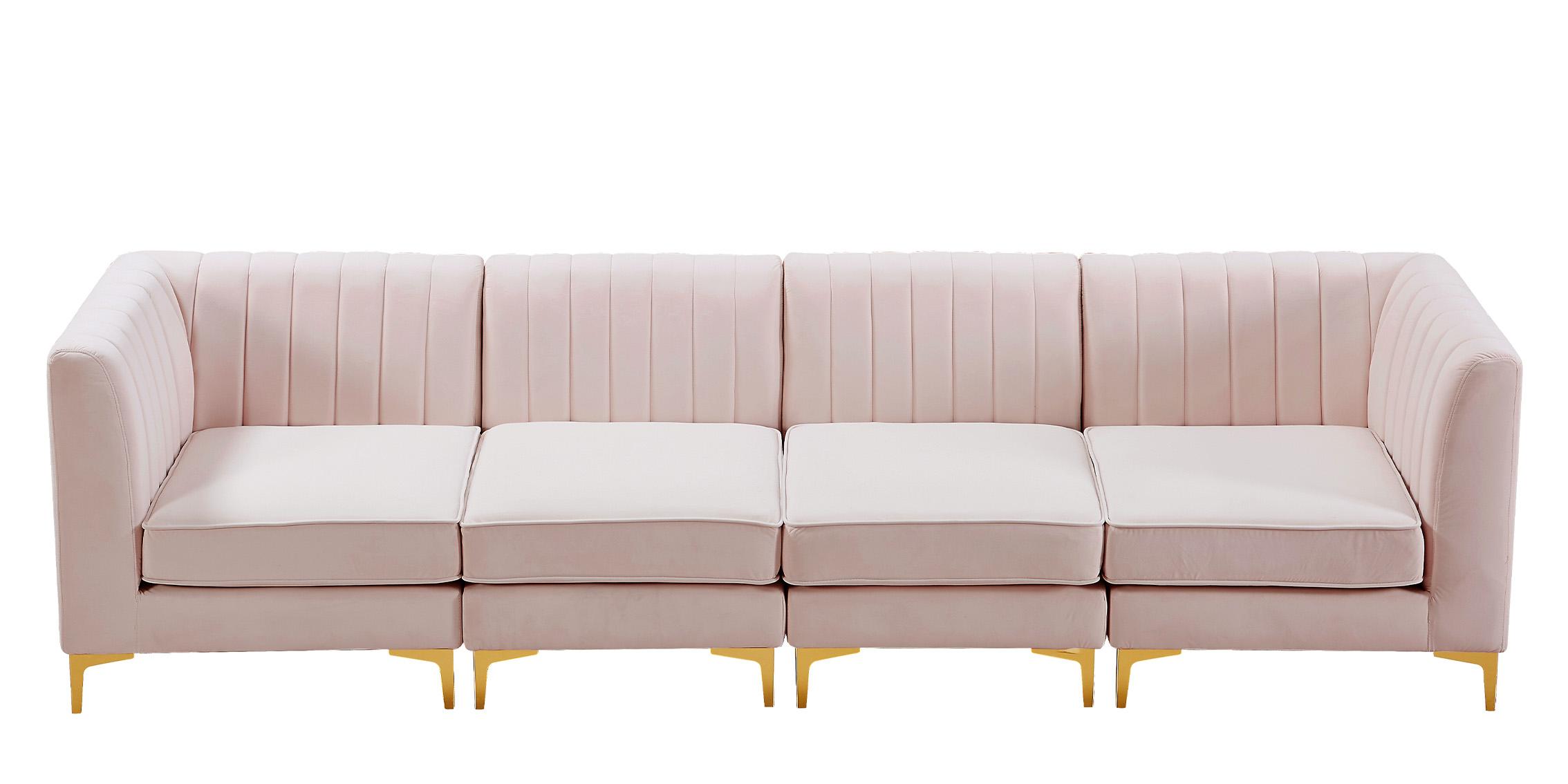 

    
Meridian Furniture ALINA 604Pink-S119 Modular Sectional Sofa Pink 604Pink-S119
