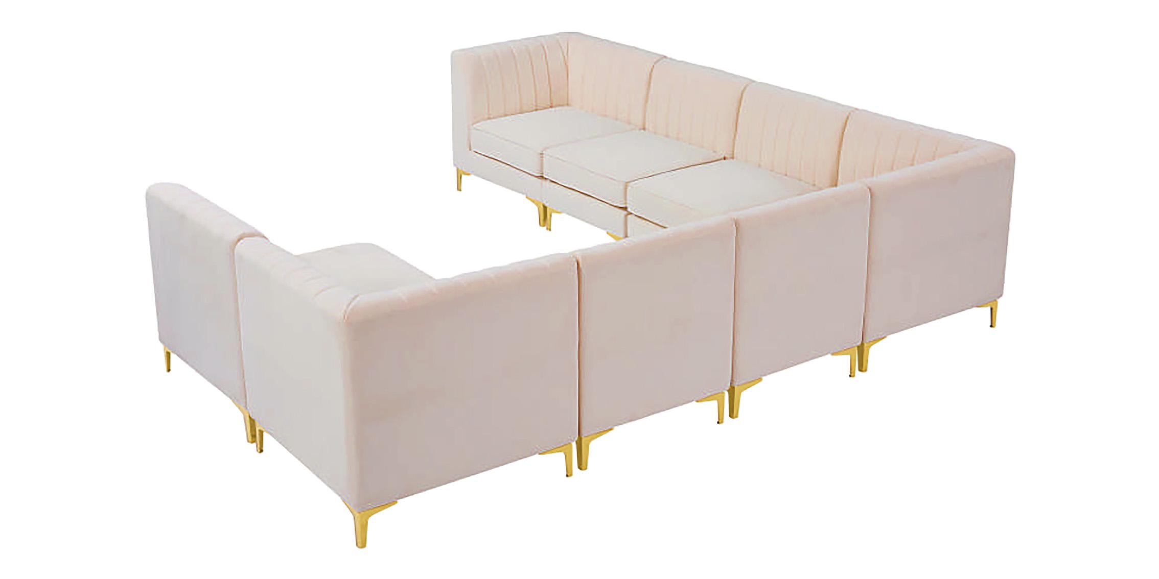 

    
604Pink-Sec8A Meridian Furniture Modular Sectional Sofa
