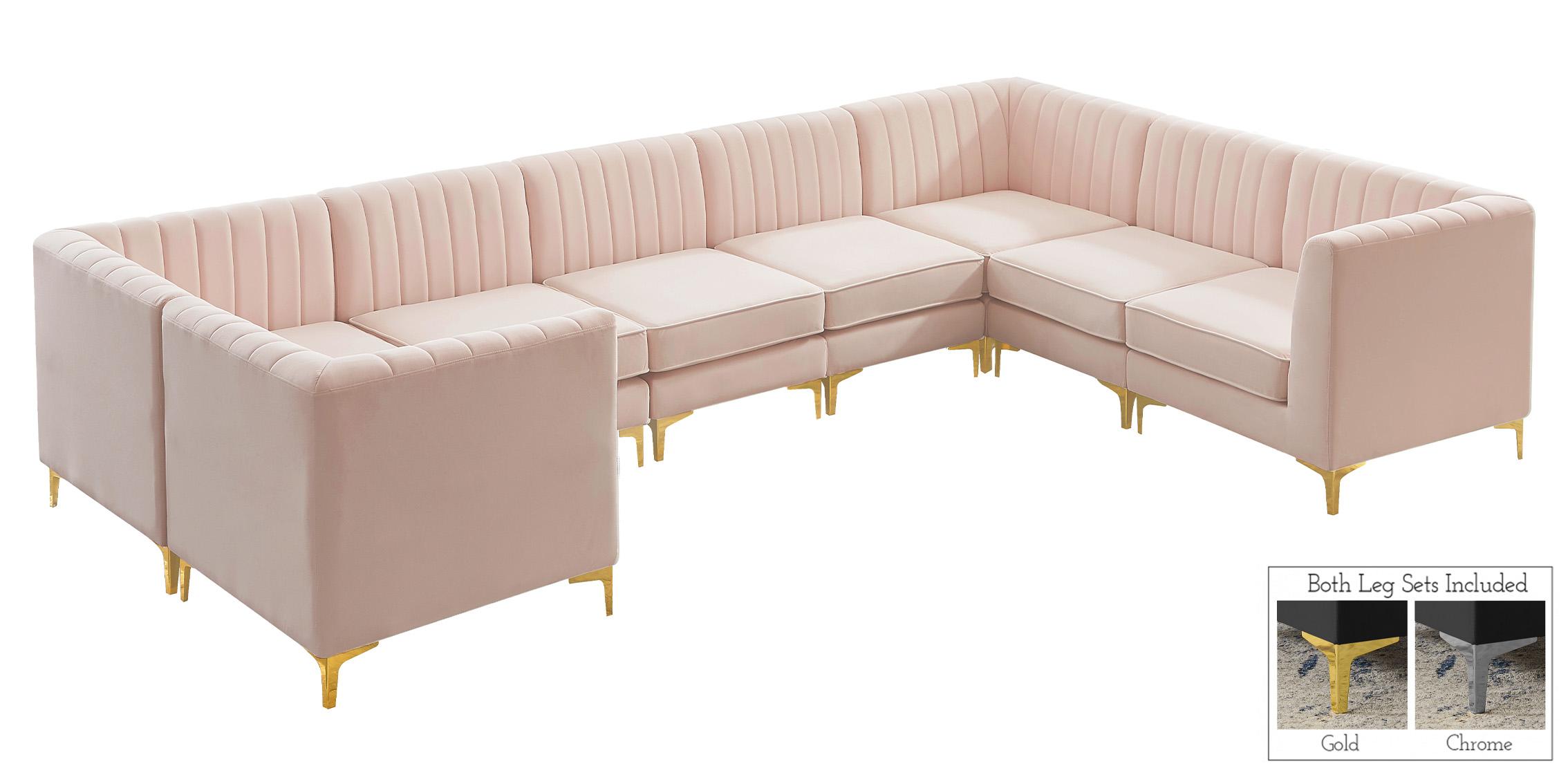 

    
Meridian Furniture ALINA 604Pink-Sec8C Modular Sectional Sofa Pink 604Pink-Sec8C
