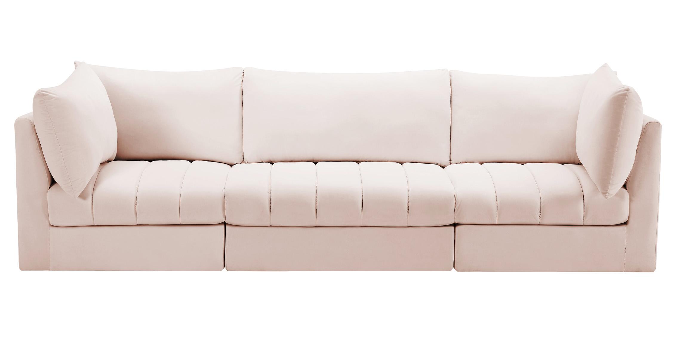

        
Meridian Furniture JACOB 649Pink-S103 Modular Sofa Pink Velvet 94308259925
