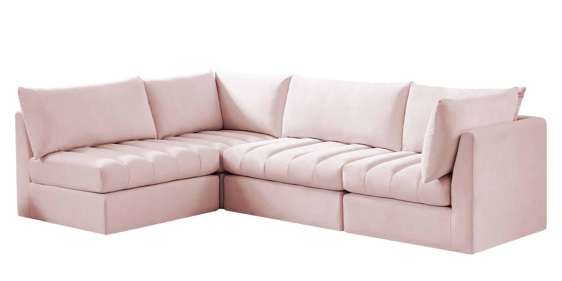 

        
Meridian Furniture JACOB  649Pink-Sec4A Modular Sectional Sofa Pink Velvet 94308259949
