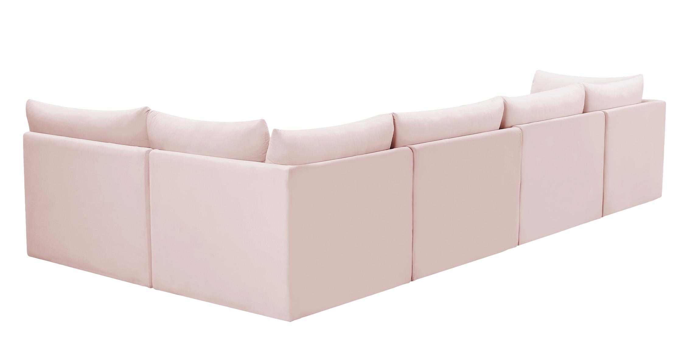 

    
649Pink-Sec5A Meridian Furniture Modular Sectional Sofa
