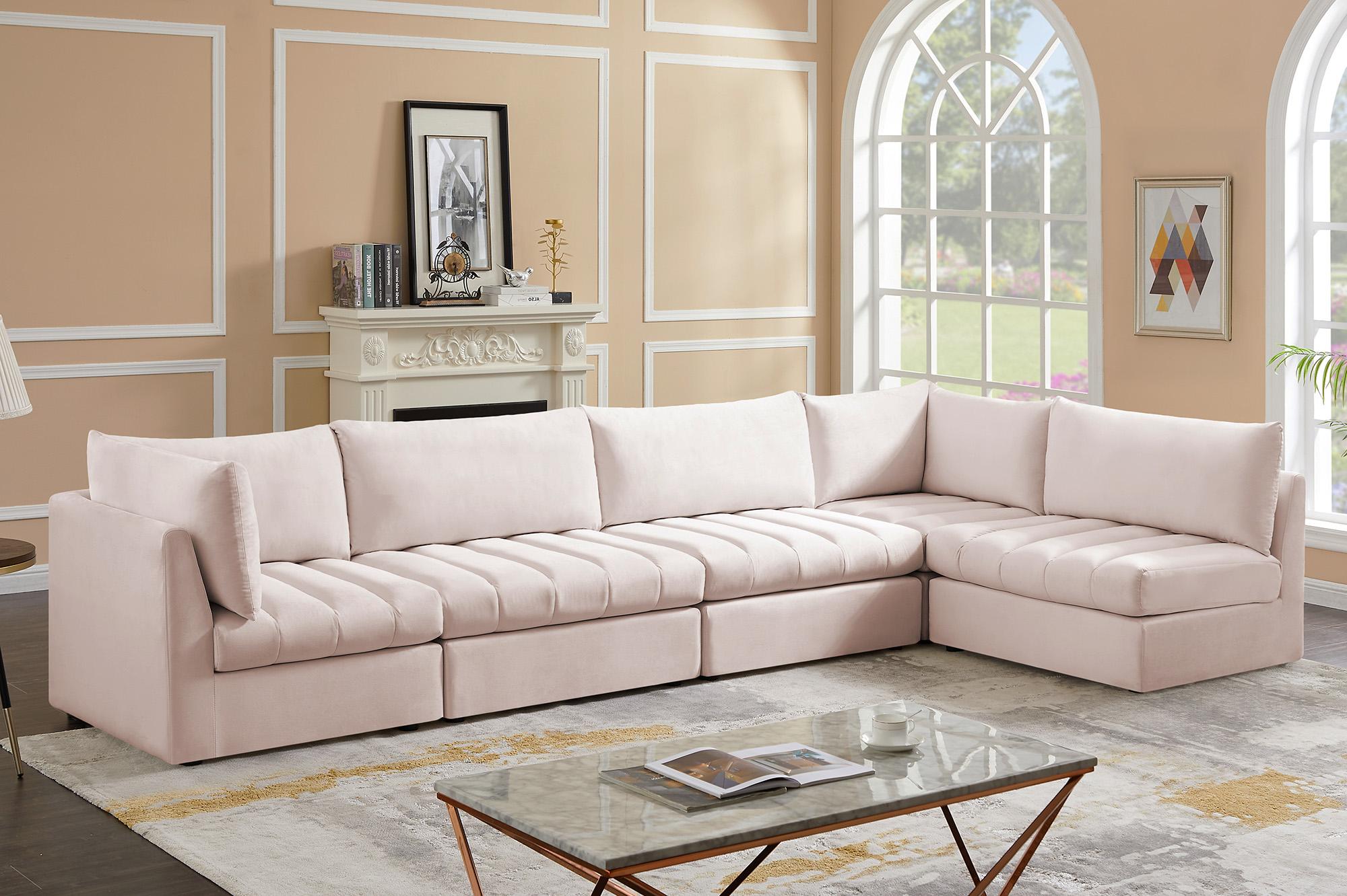 

    
Meridian Furniture JACOB 649Pink-Sec5A Modular Sectional Sofa Pink 649Pink-Sec5A
