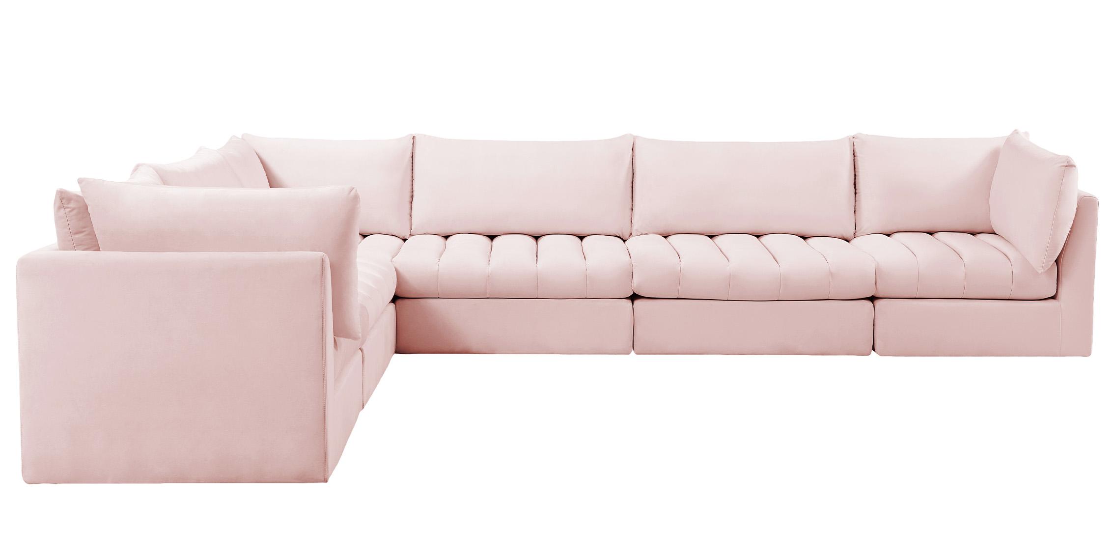 

    
649Pink-Sec6A Meridian Furniture Modular Sectional Sofa
