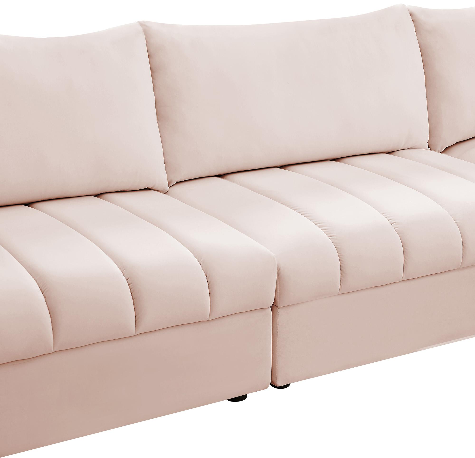 

    
649Pink-Sec6B Meridian Furniture Modular Sectional Sofa
