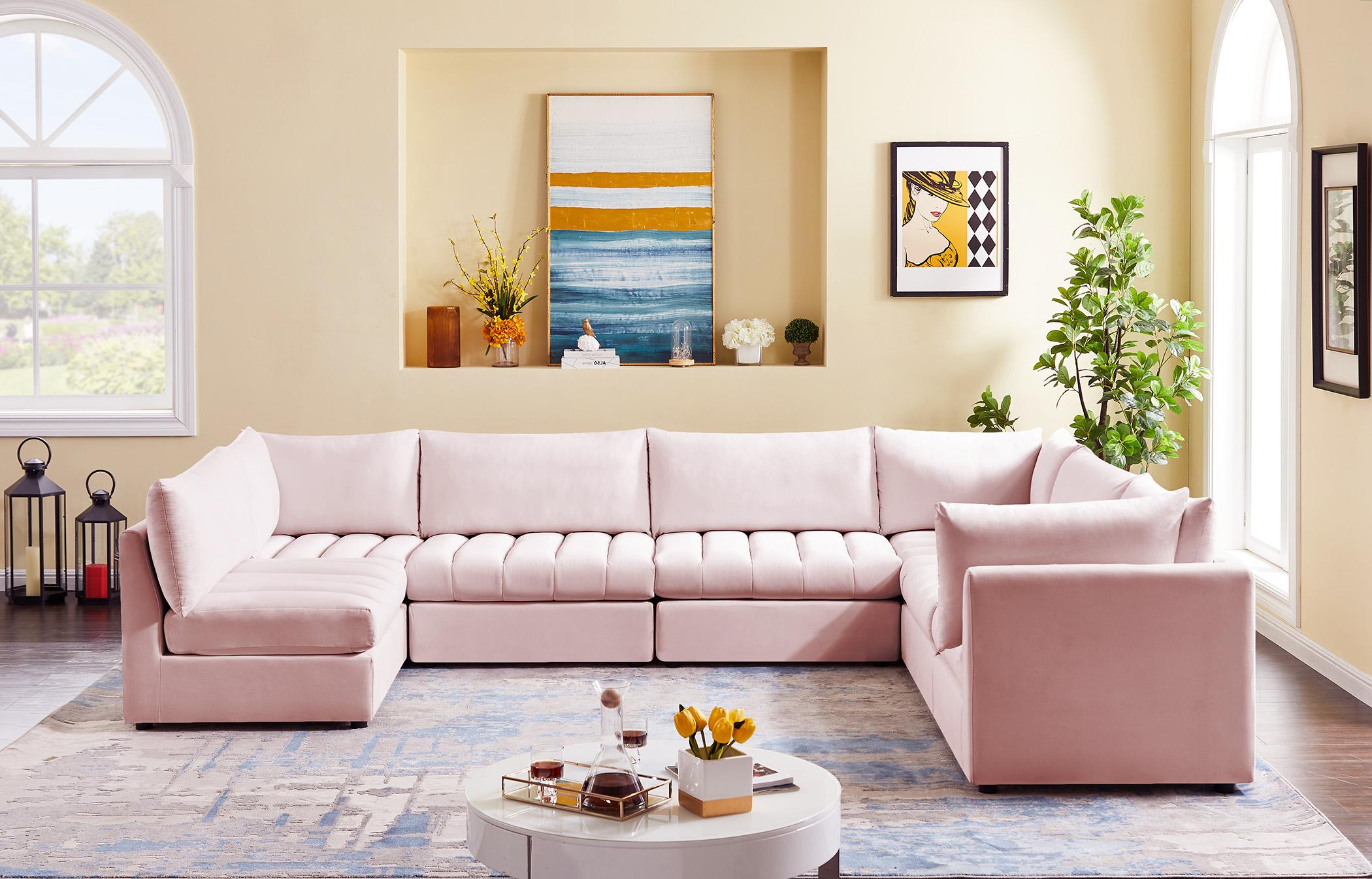 

    
Meridian Furniture JACOB 649Pink-Sec7A Modular Sectional Sofa Pink 649Pink-Sec7A
