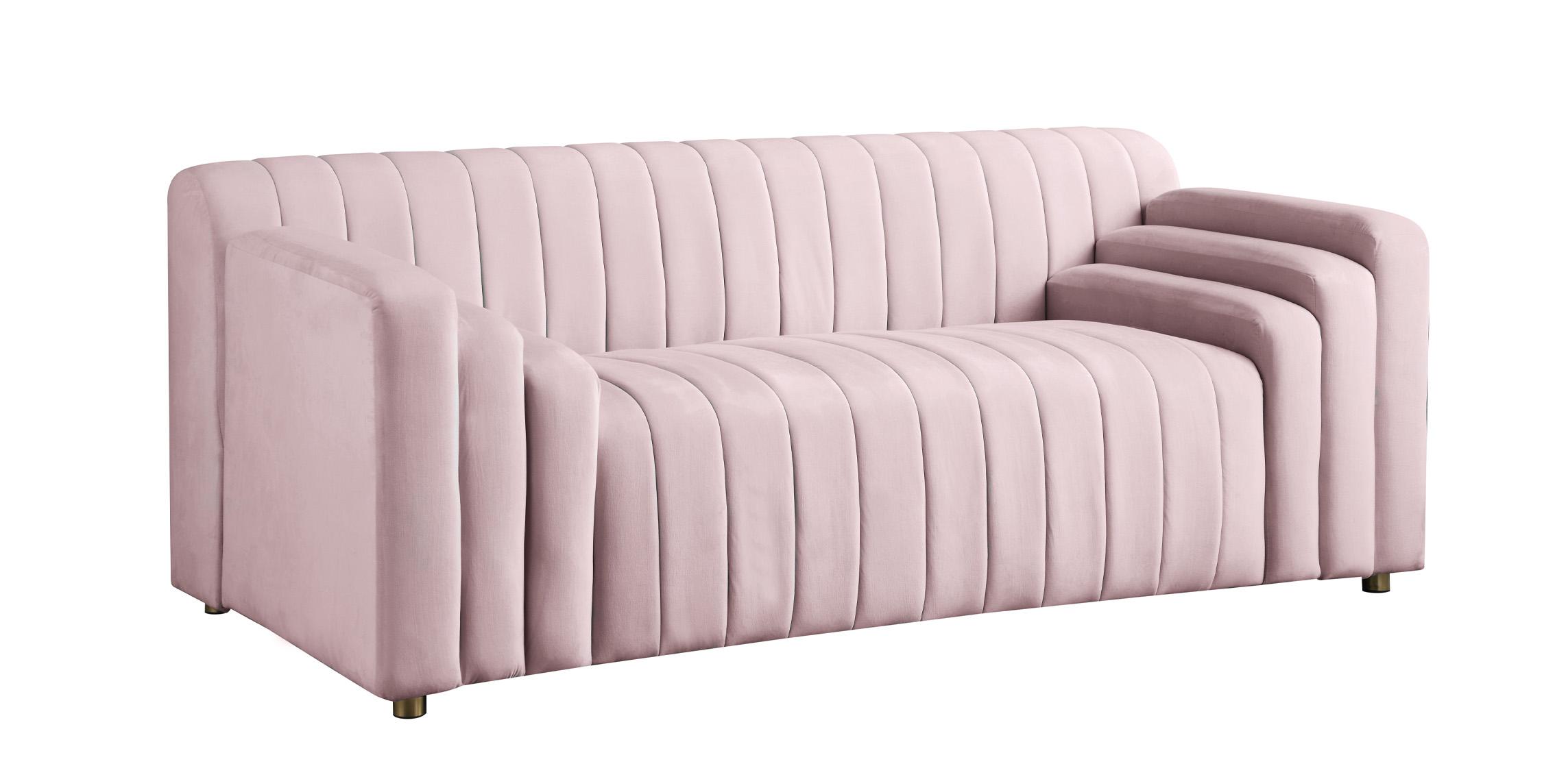 

        
Meridian Furniture NAYA 637Pink-S-Set-3 Sofa Set Pink Velvet 753359806846
