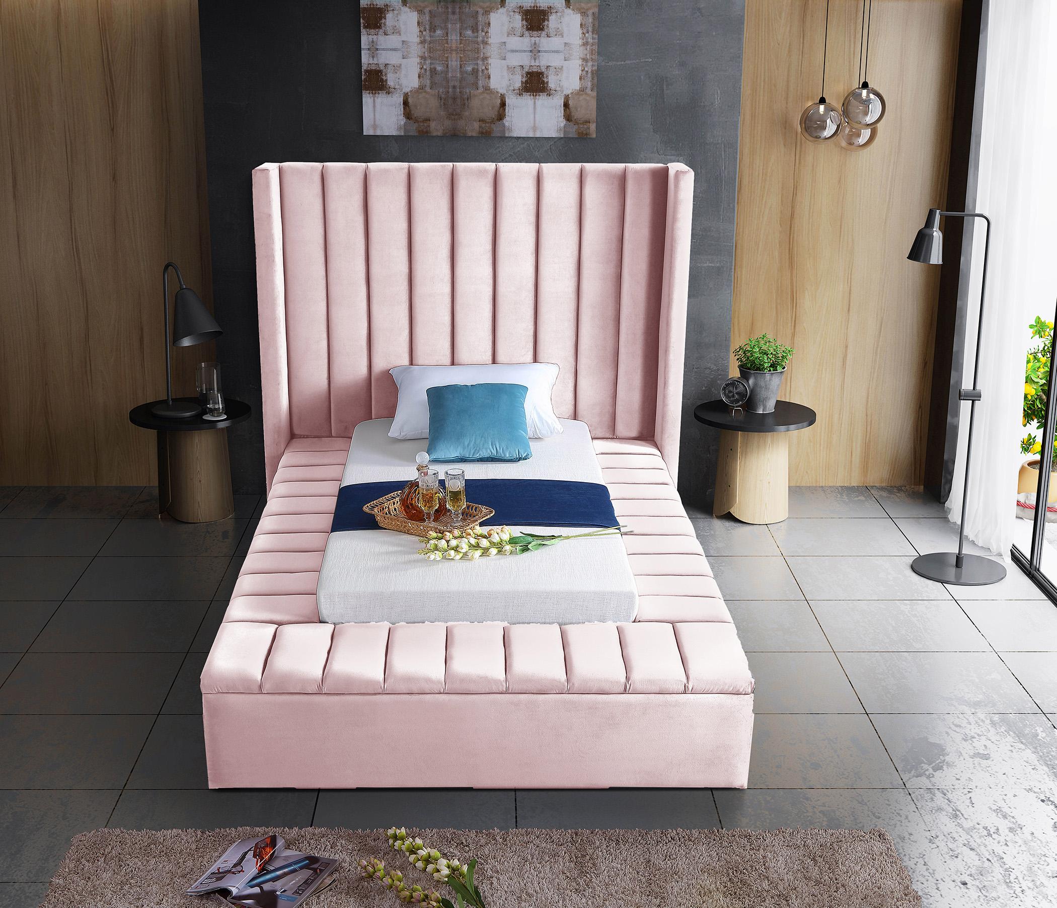 

    
Meridian Furniture KIKI Pink-T Storage Bed Pink KikiPink-T
