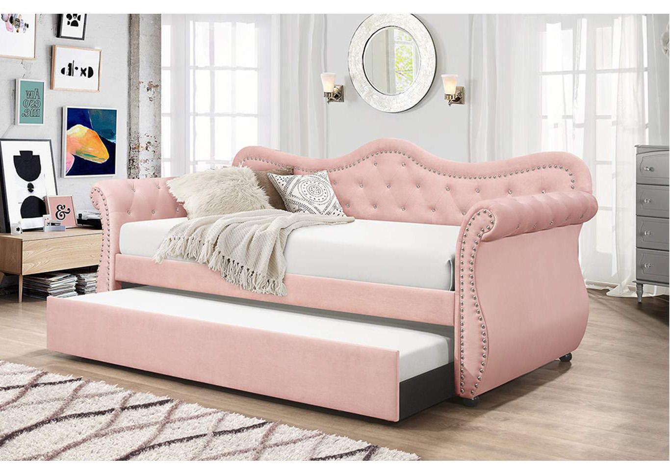 

        
Galaxy Home Furniture Abby Daybed Pink Fabric 808857850904
