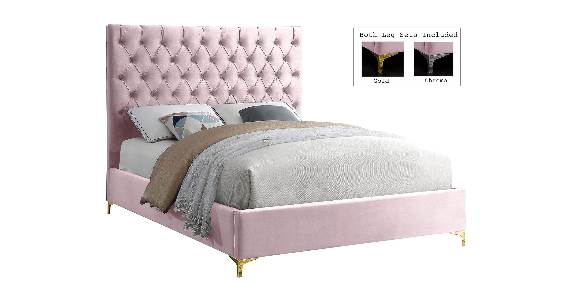 

    
704831405040CRUZ Pink-F Platform Bed
