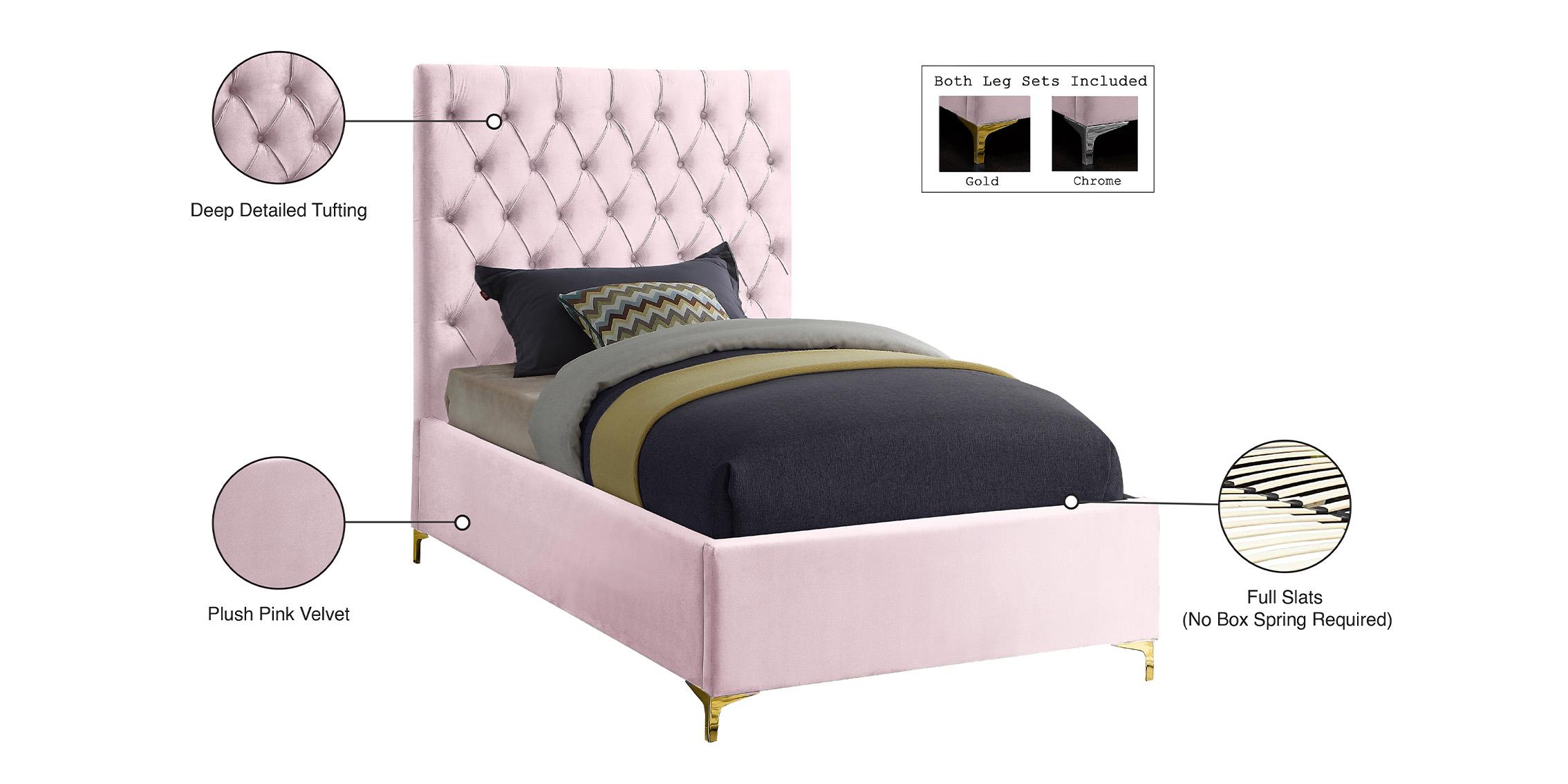 

    
Meridian Furniture CRUZ Pink-T Platform Bed Pink CruzPink-T
