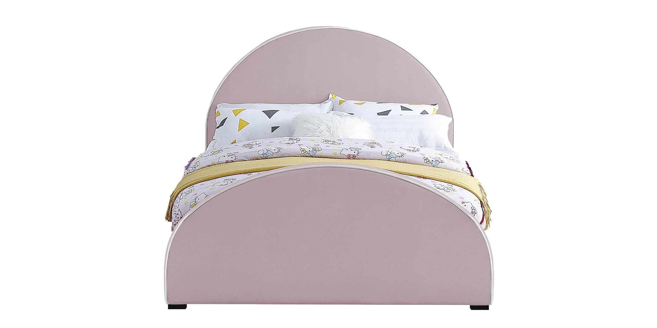 

    
Pink Velvet Full Bed BRODY BrodyPink-F Meridian Contemporary Modern
