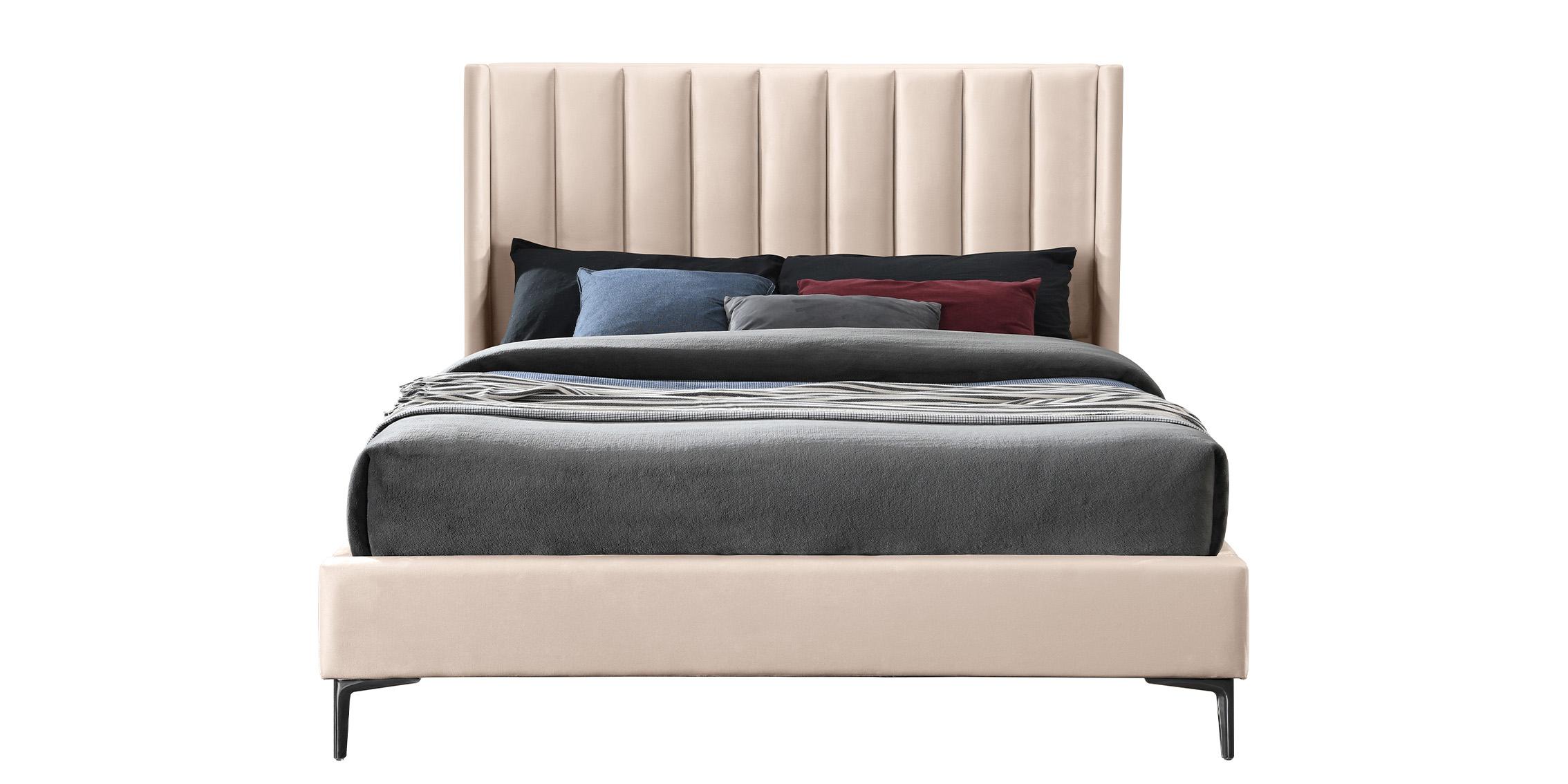 

    
NadiaPink-F Meridian Furniture Platform Bed
