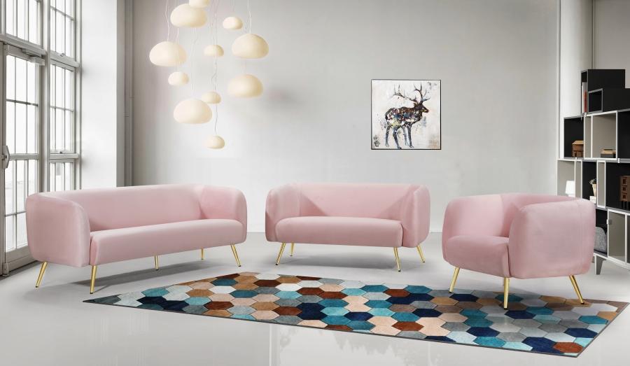 

    
685Pink-S Meridian Furniture Sofa
