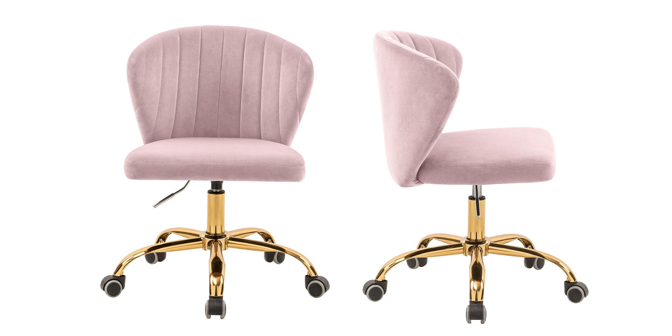 

    
Meridian Furniture FINLEY 165Pink Office Chair Pink/Gold 165Pink
