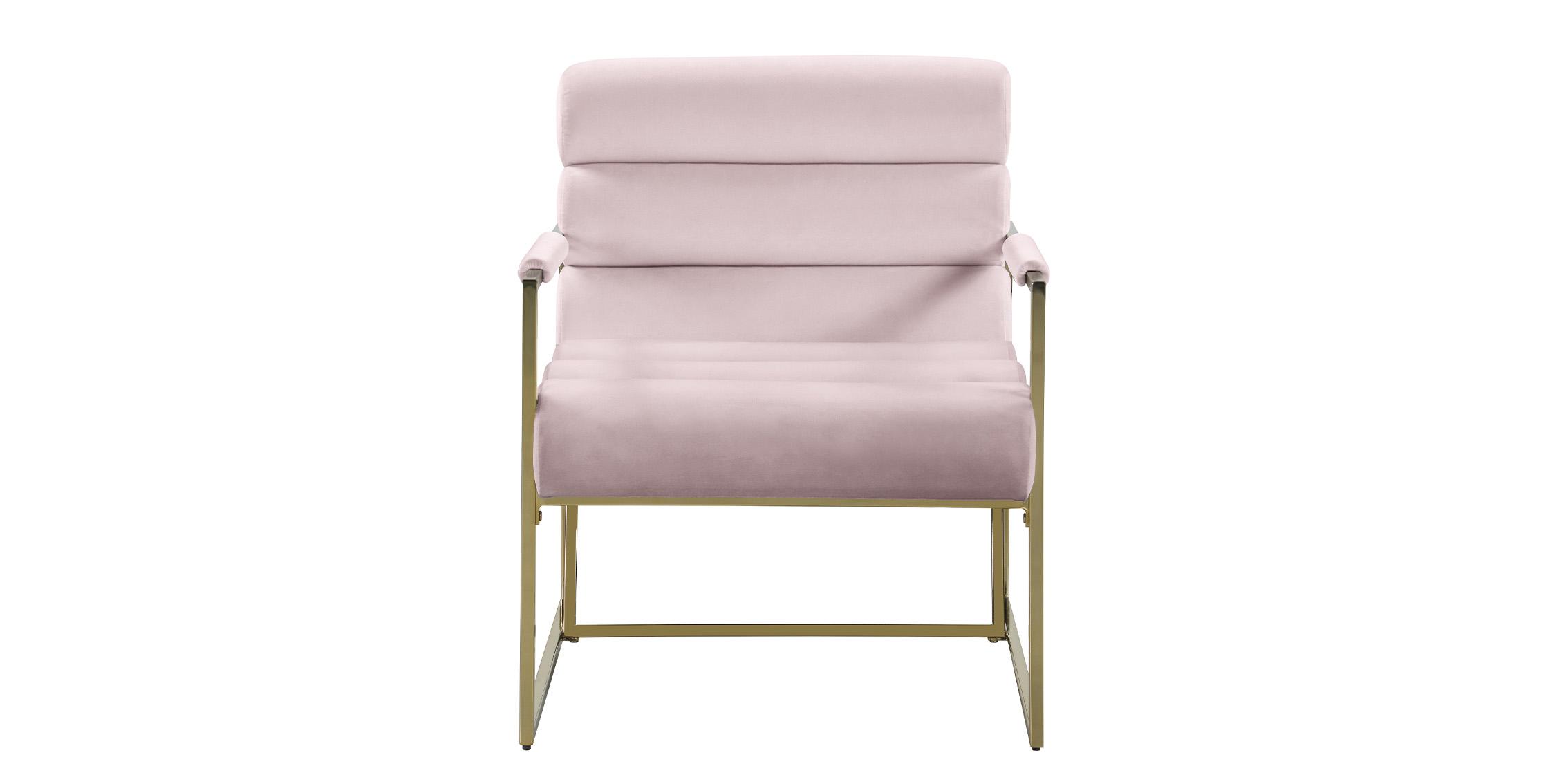 

        
Meridian Furniture WAYNE 526Pink Accent Chair Pink/Gold Velvet 753359806433

