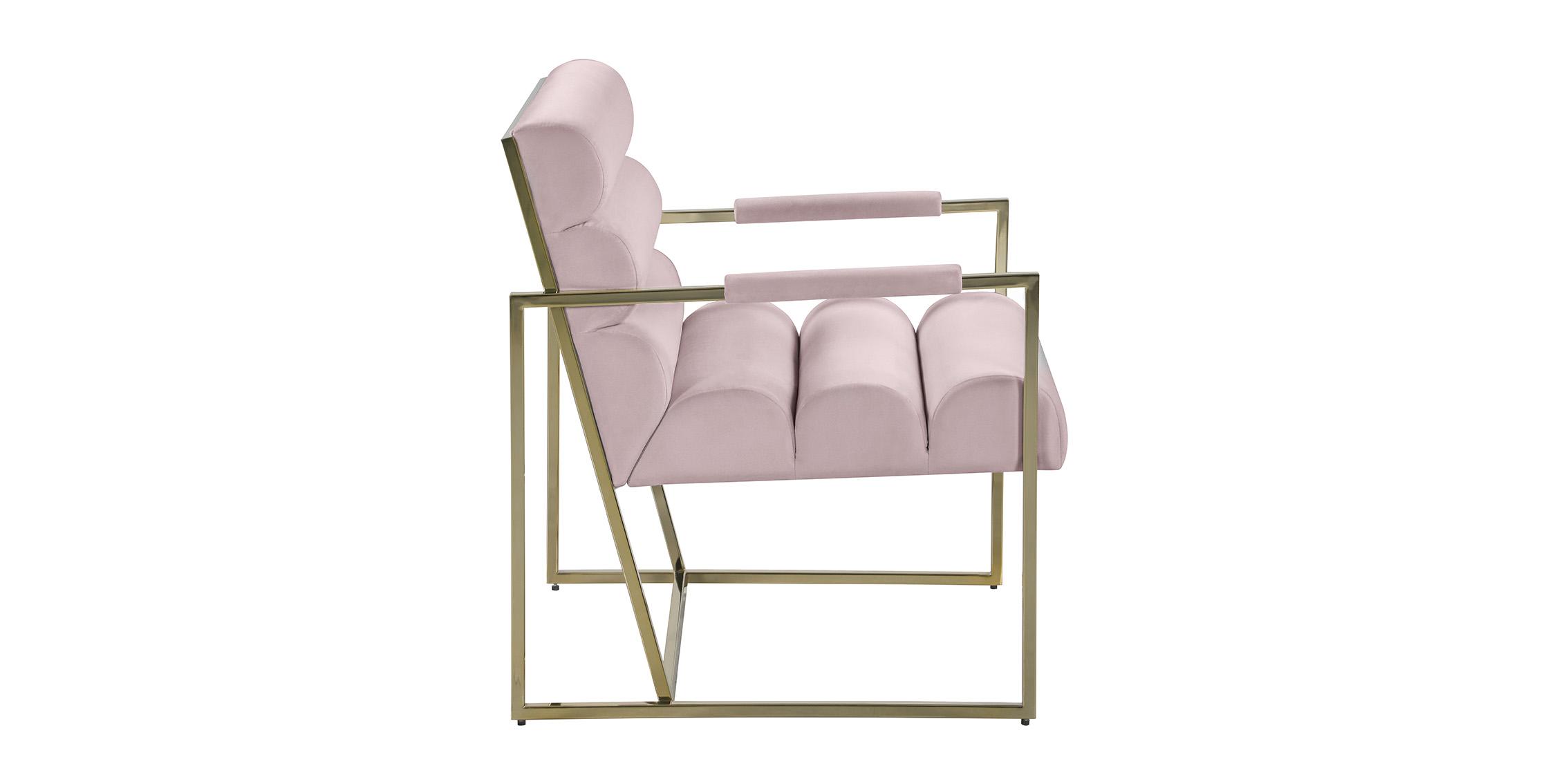 

    
Meridian Furniture WAYNE 526Pink Accent Chair Pink/Gold 526Pink
