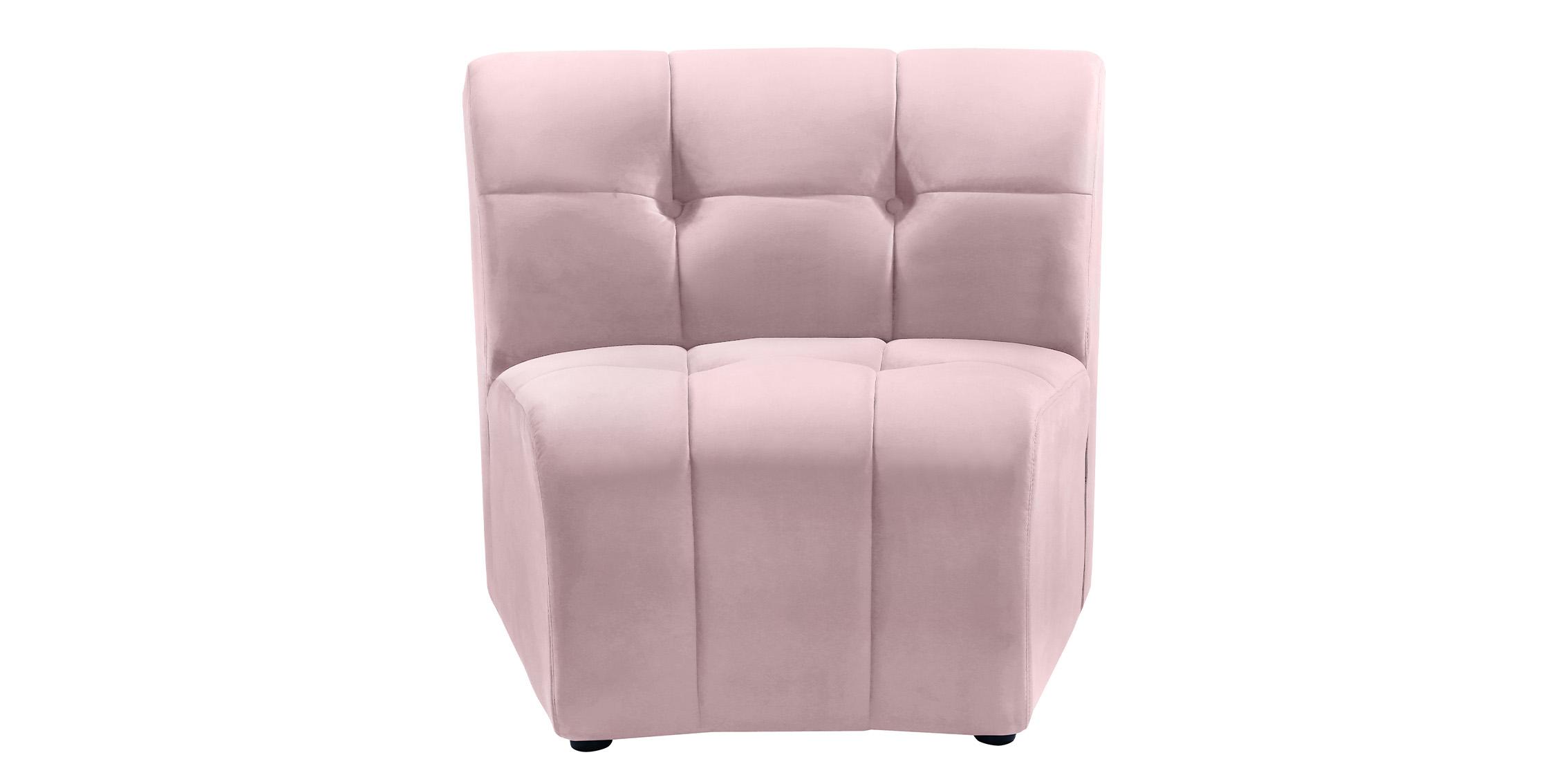 

        
Meridian Furniture LIMITLESS 645Pink-C Modular Chair Pink Velvet 753359806938
