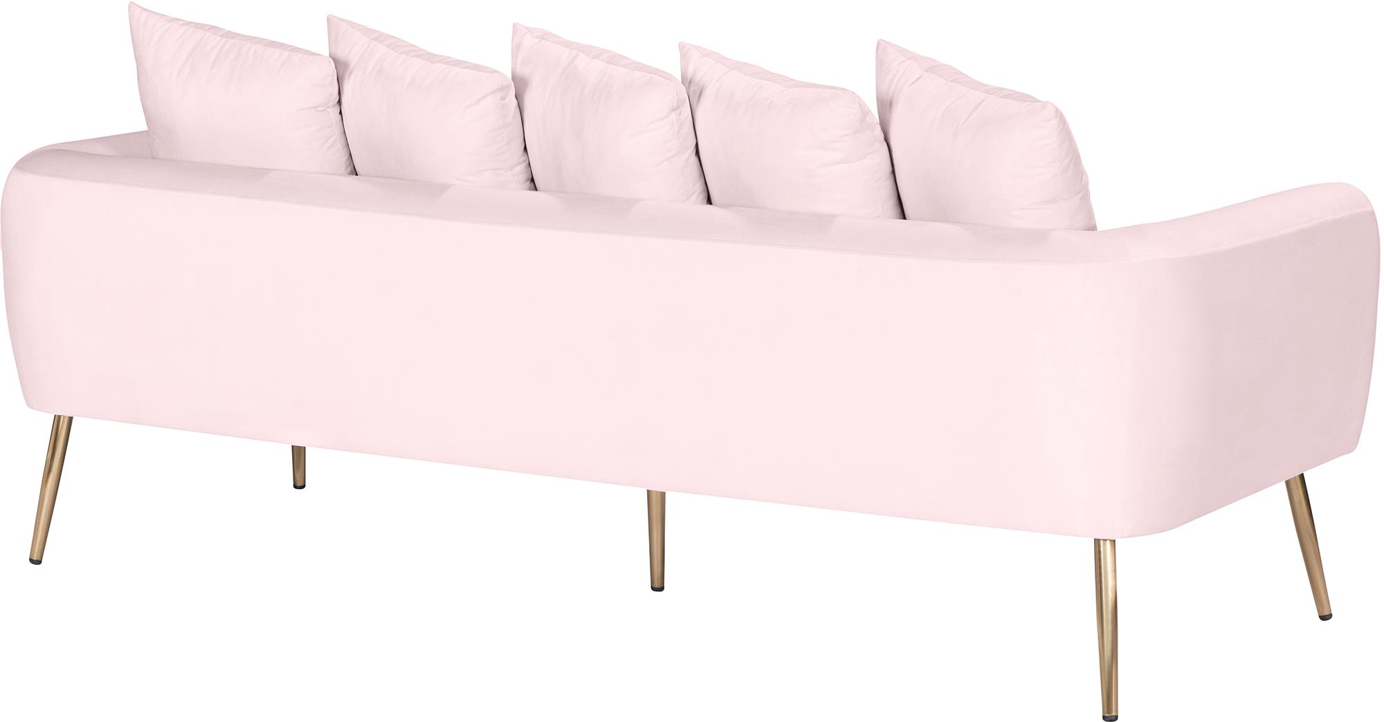 

        
Meridian Furniture Quinn Sofa Pink Fabric 753359801308
