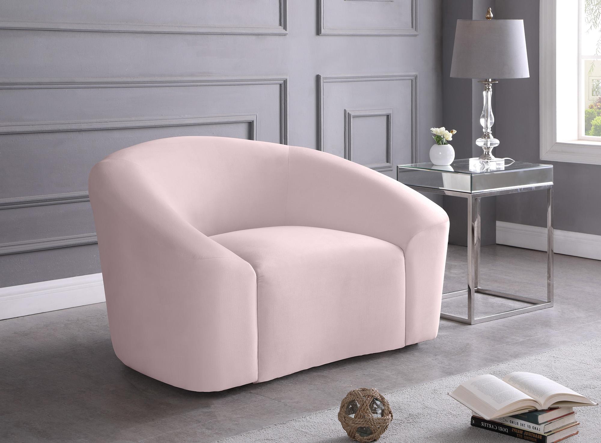 

        
Meridian Furniture RILEY 610Pink-S-Set-3 Sofa Set Pink Velvet 704831408904
