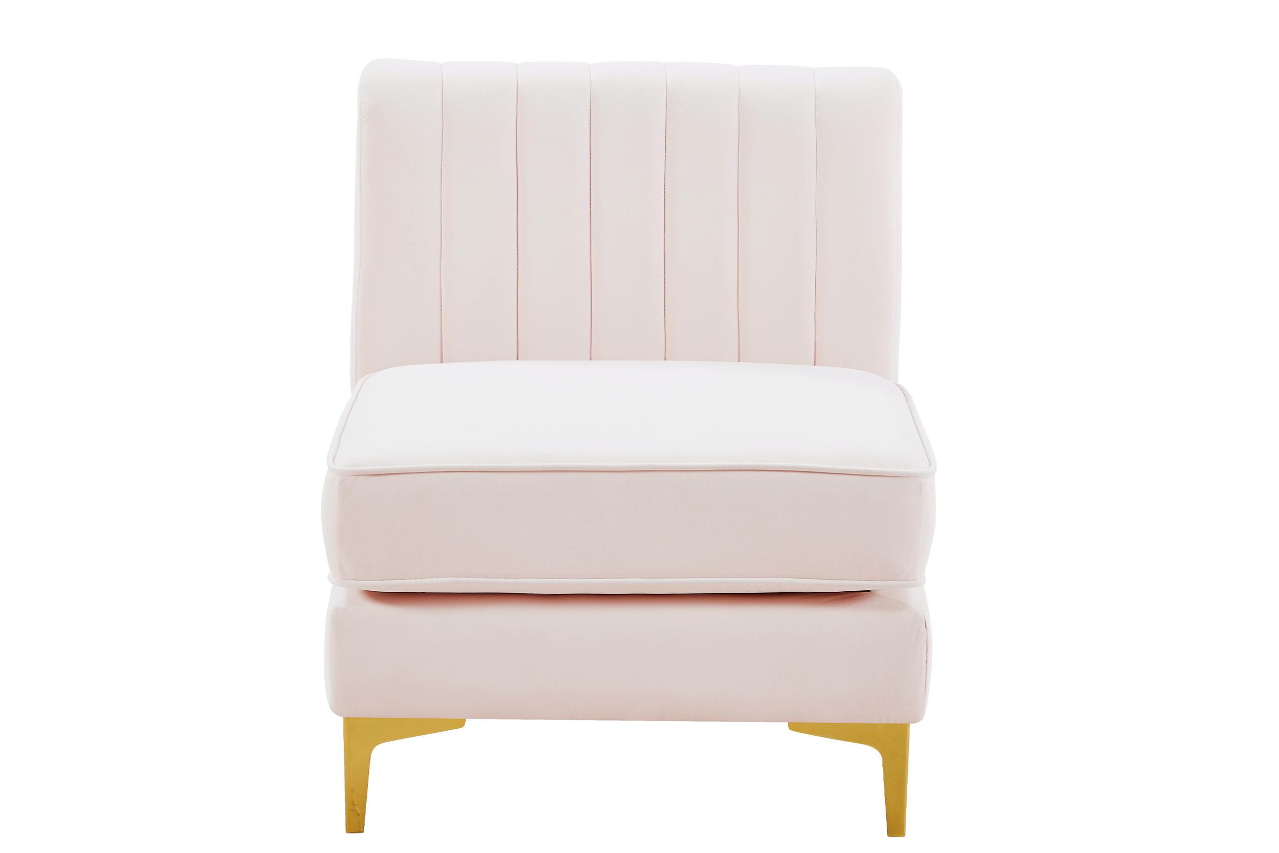 

    
Meridian Furniture ALINA 604Pink-Armless Modular Armless Chair Pink 604Pink-Armless
