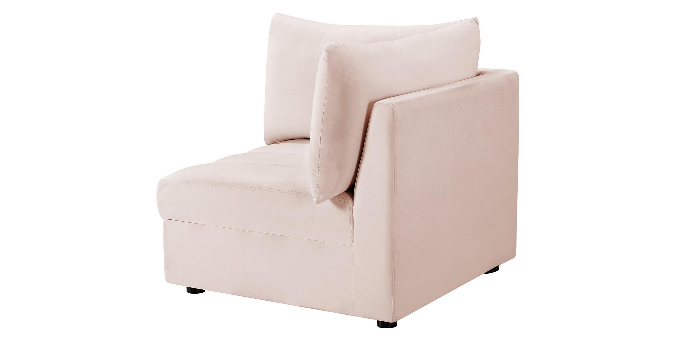 

        
Meridian Furniture JACOB 649Pink-Corner Modular Corner Chair Pink Velvet 94308256511
