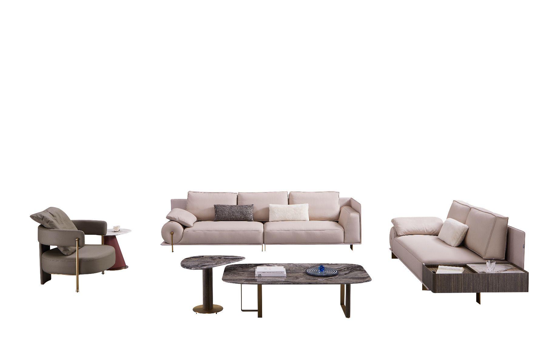 

    
Pinkish Gray Top Grain Leather Extra Long Sofa EK-Y1001-4S American Eagle
