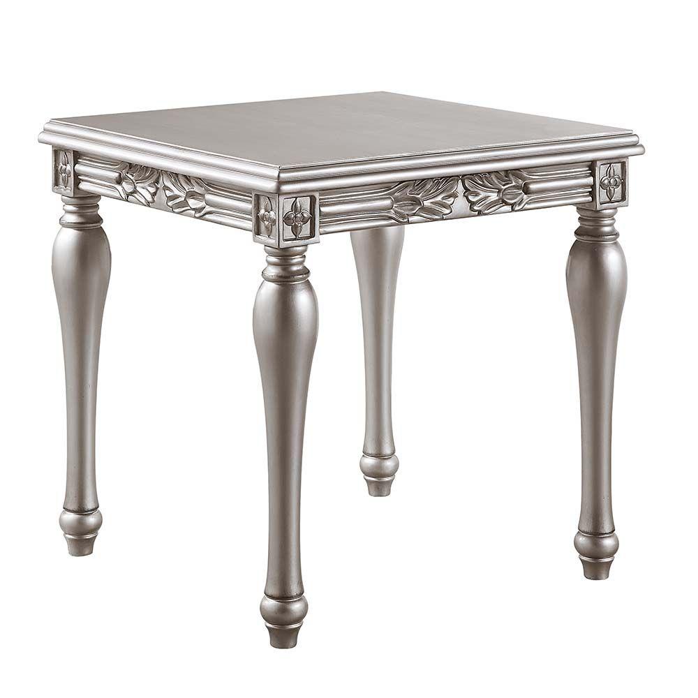 

    
Platinum Wood 2 End Tables by Acme Pelumi LV01116-2pcs
